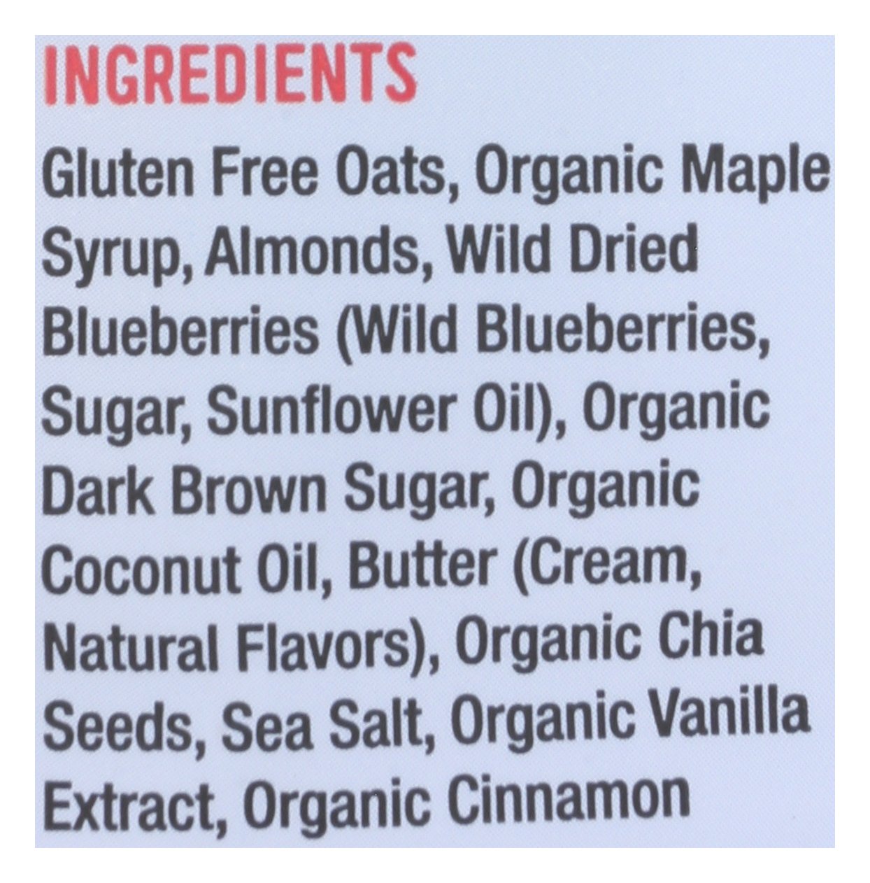 TAOS BAKES GRANOLA BLUBRY CINN ALMND - Case of 6