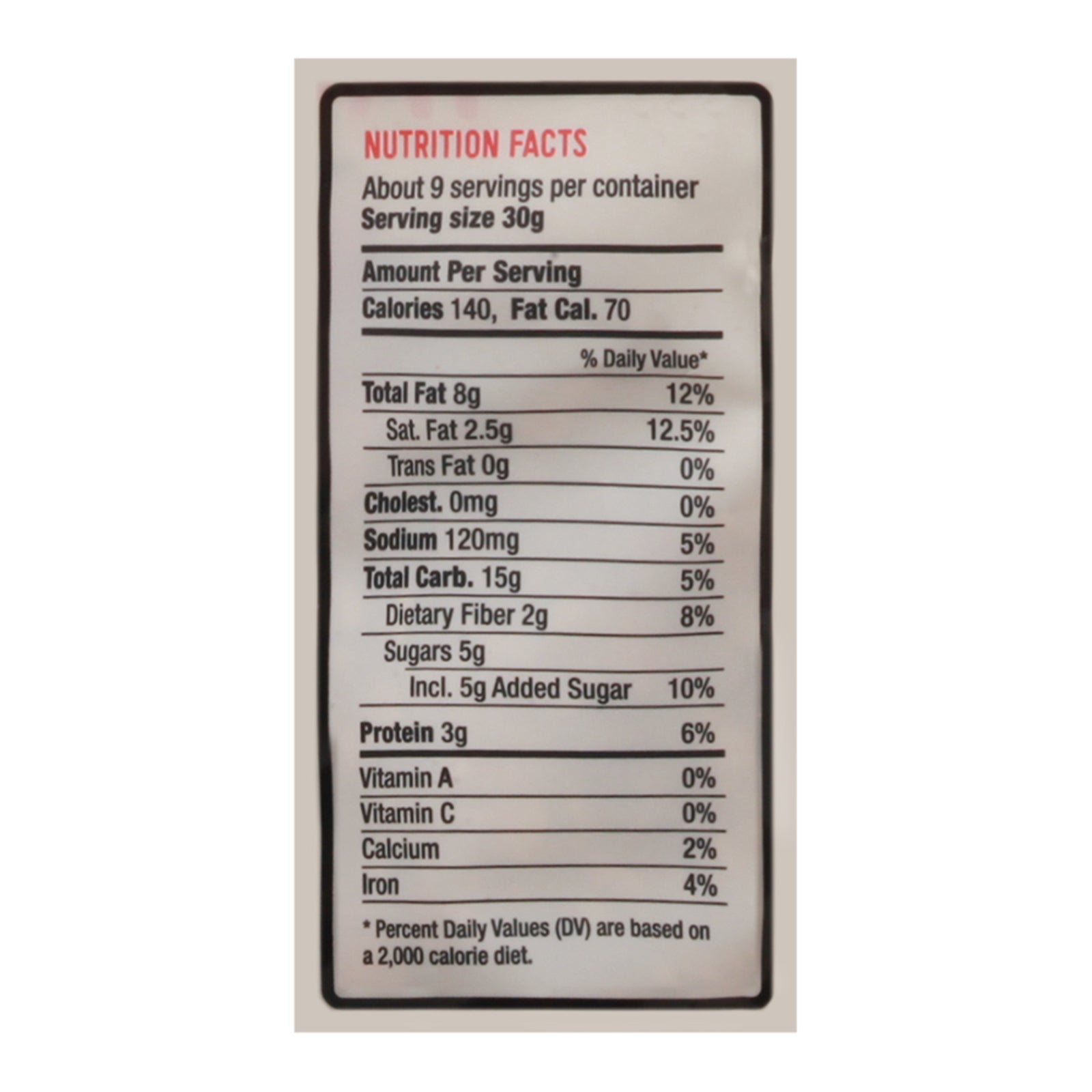 Taos Bakes - Gran Mpl Pecan+mdgscr Van - CS of 6-10 OZ