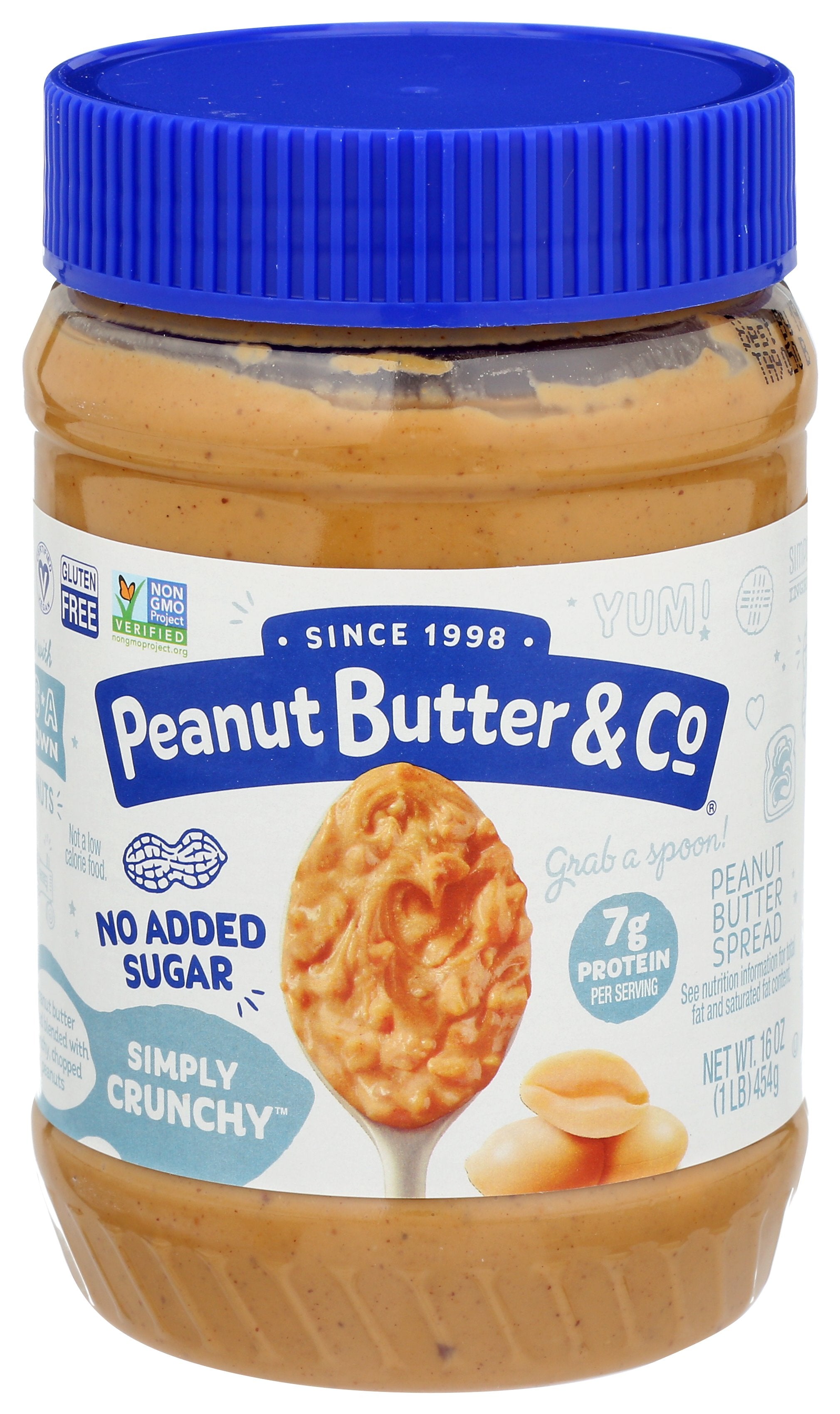PEANUT BUTTER & CO PEANUT BTTR SMPLY CRNCHY - Case of 6