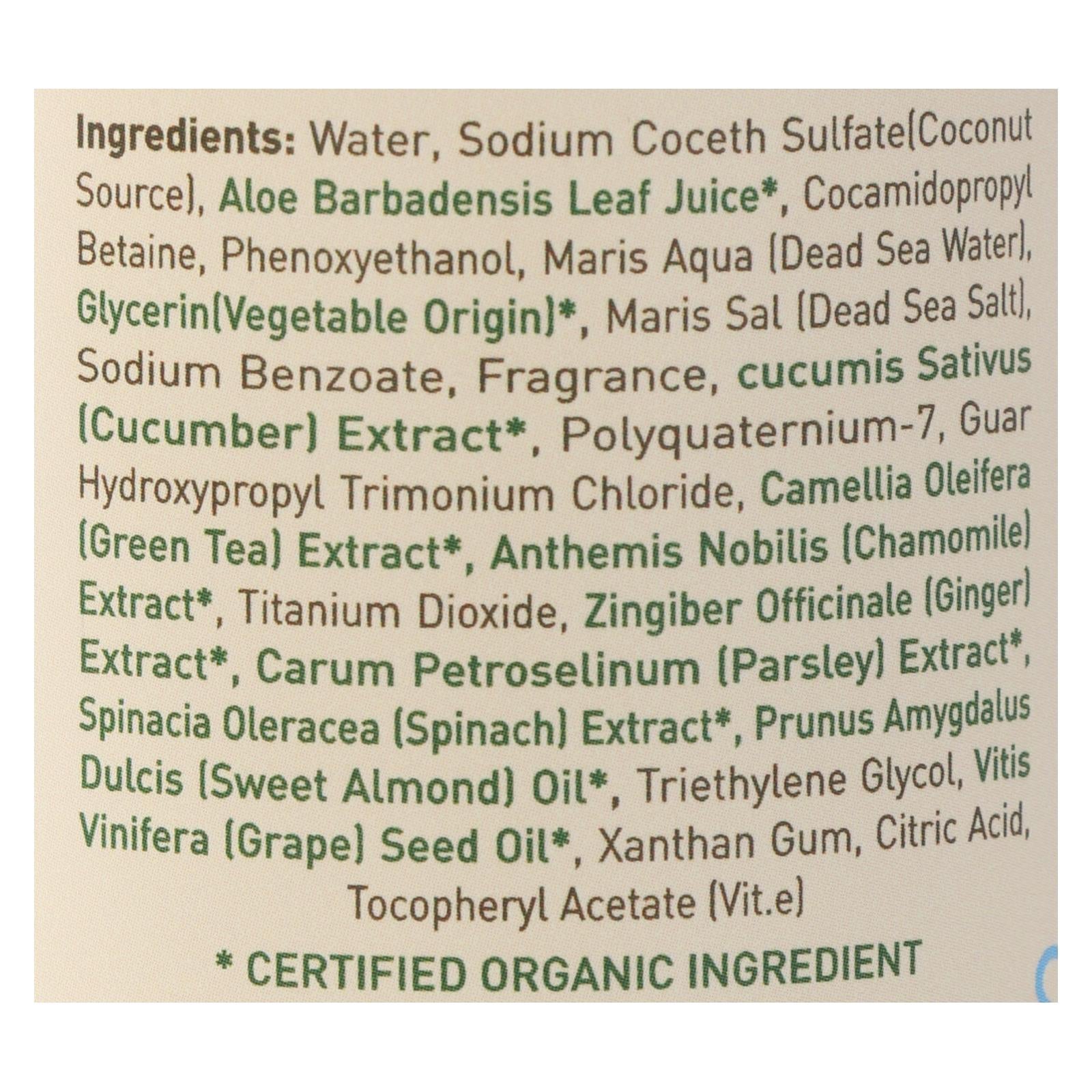 Ecolove Shampoo - Green Vegetables Family Shampoo For All Hair Types - Case Of 1 - 17.6 Fl Oz.