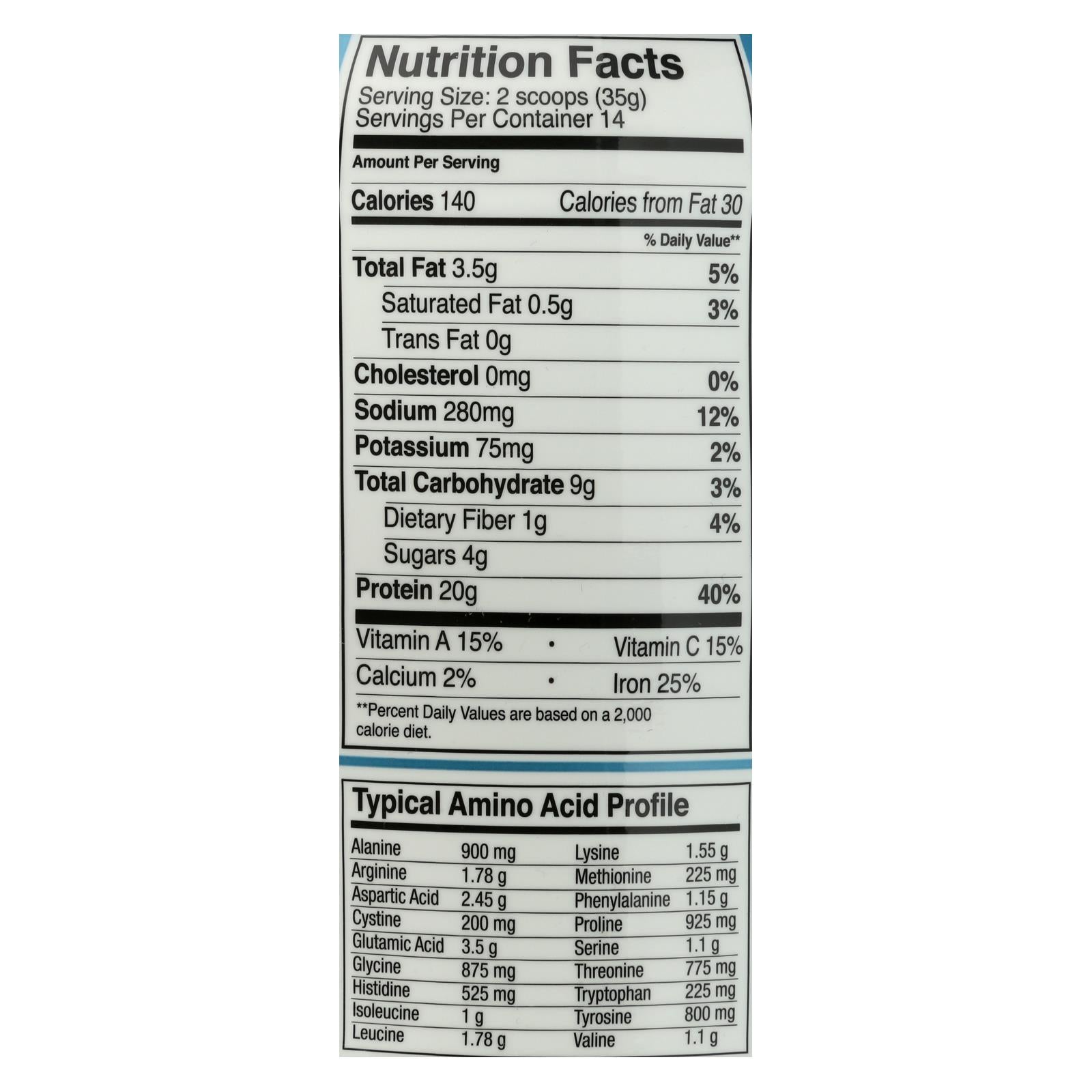 Owyn-only What You Need - Pb Protein Smooth Vanilla - CS of 3-1.05 LB