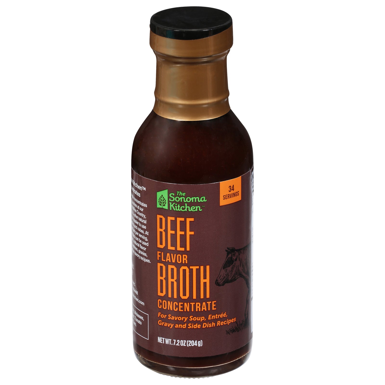 The Sonoma Kitchen - Broth Cncntrt Beef - CS of 6-7.2 OZ