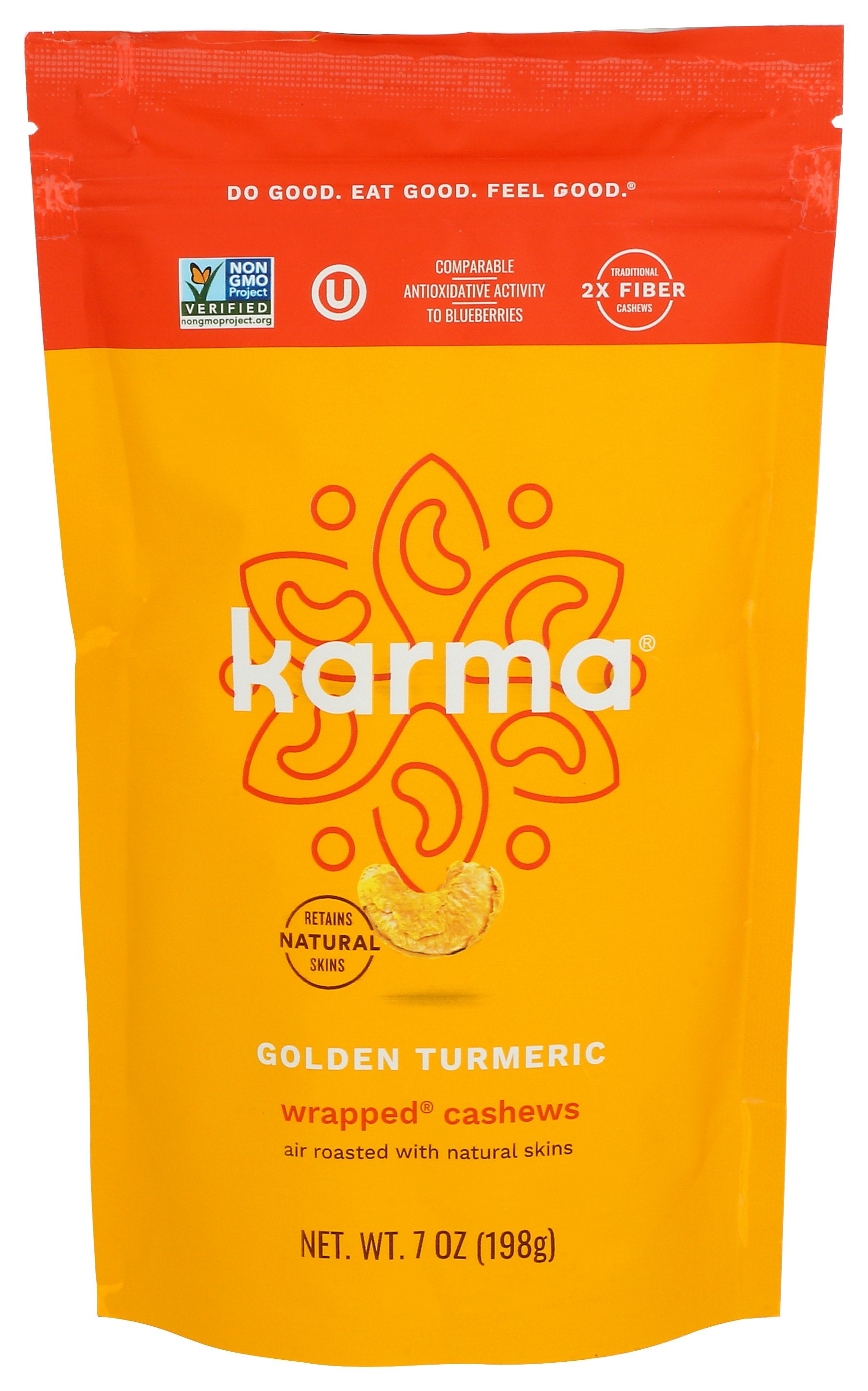 KARMA CASHEWS GOLDEN TURMERIC - Case of 6