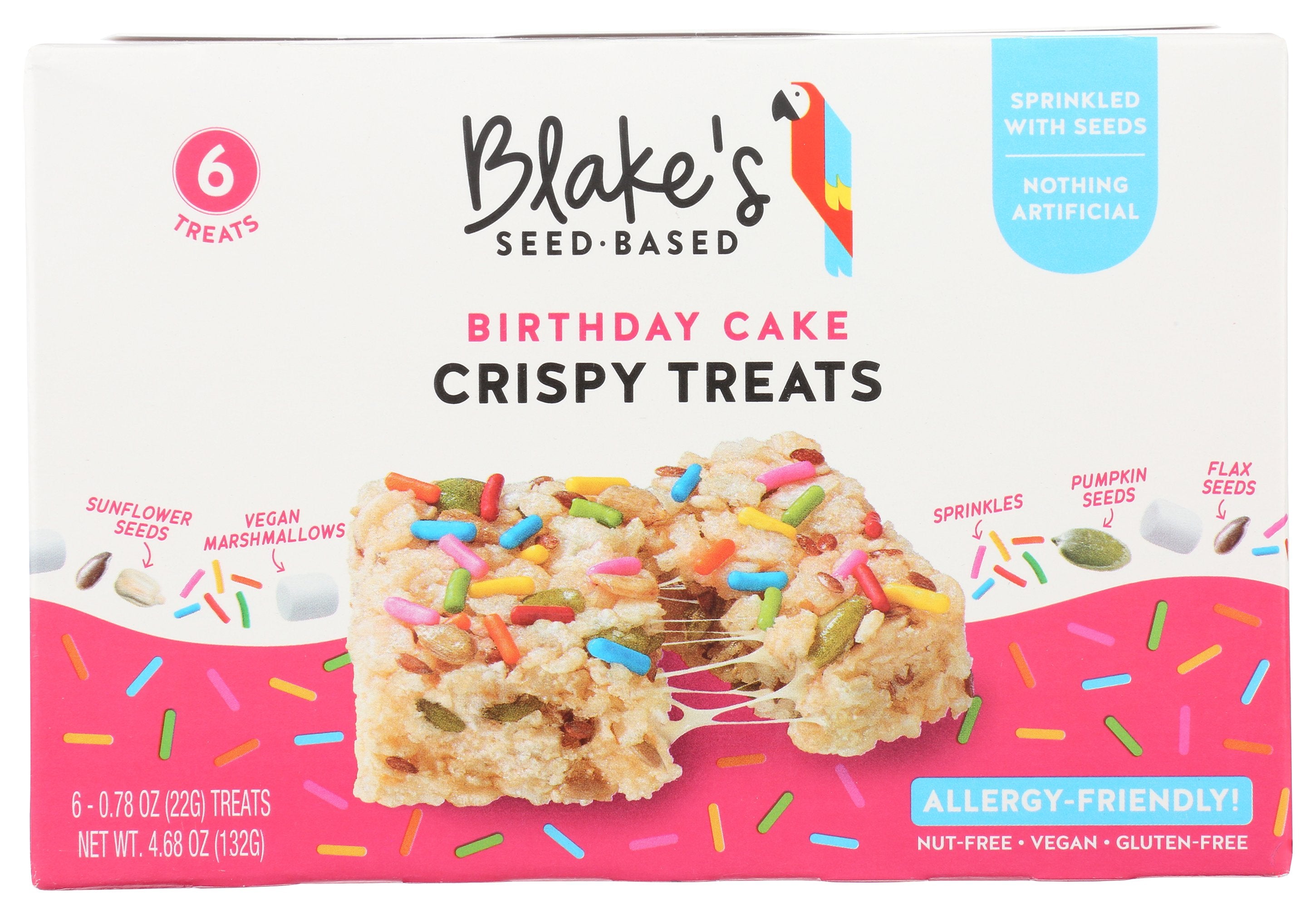 BLAKES SEED BASED RICE CRSP TRT BDY CKE 6PK - Case of 6
