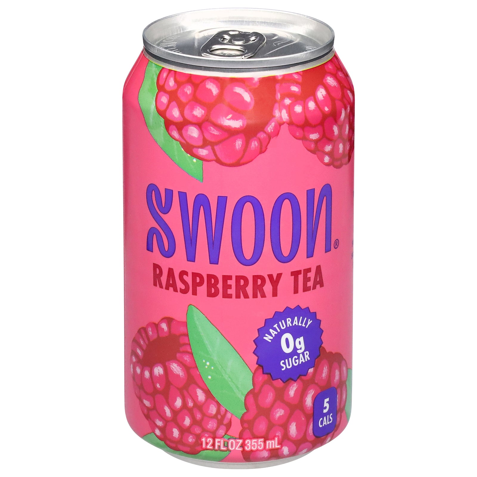 Swoon - Tea Raspberry Zero Sugar - CS of 12-12 OZ