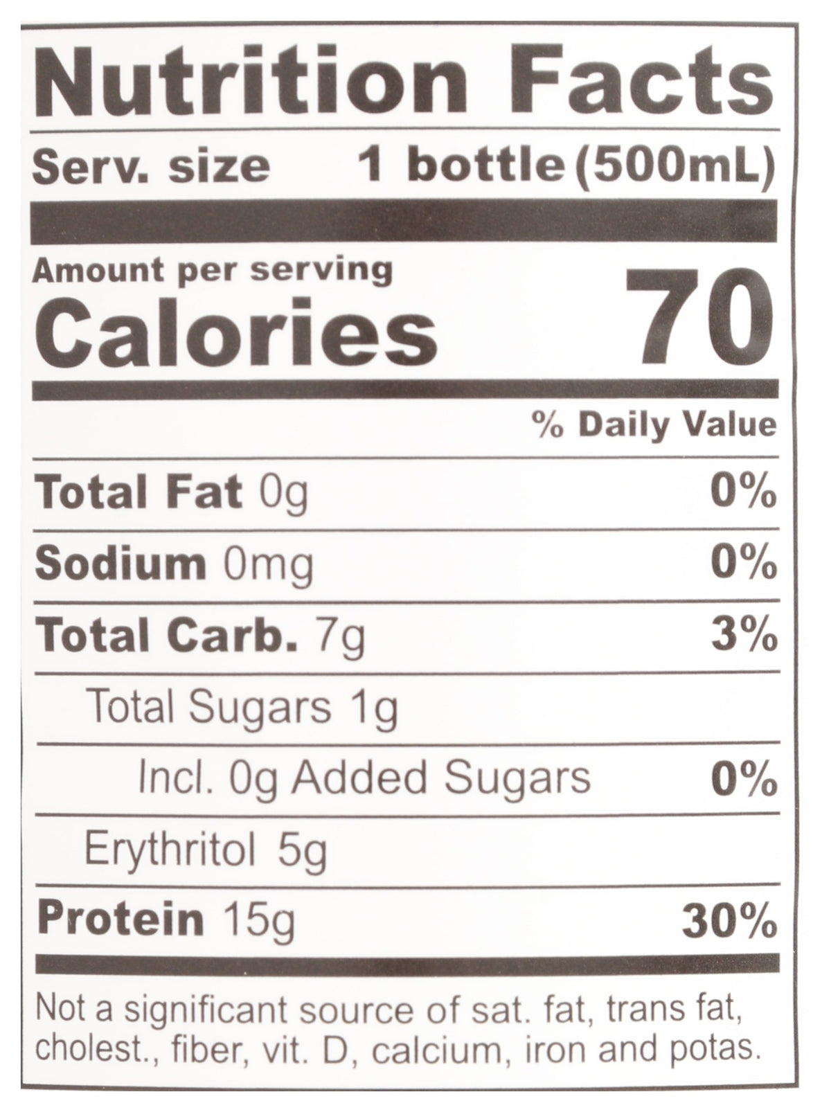 PROTEIN2O WATER PRTN PCH MNGO - Case of 12