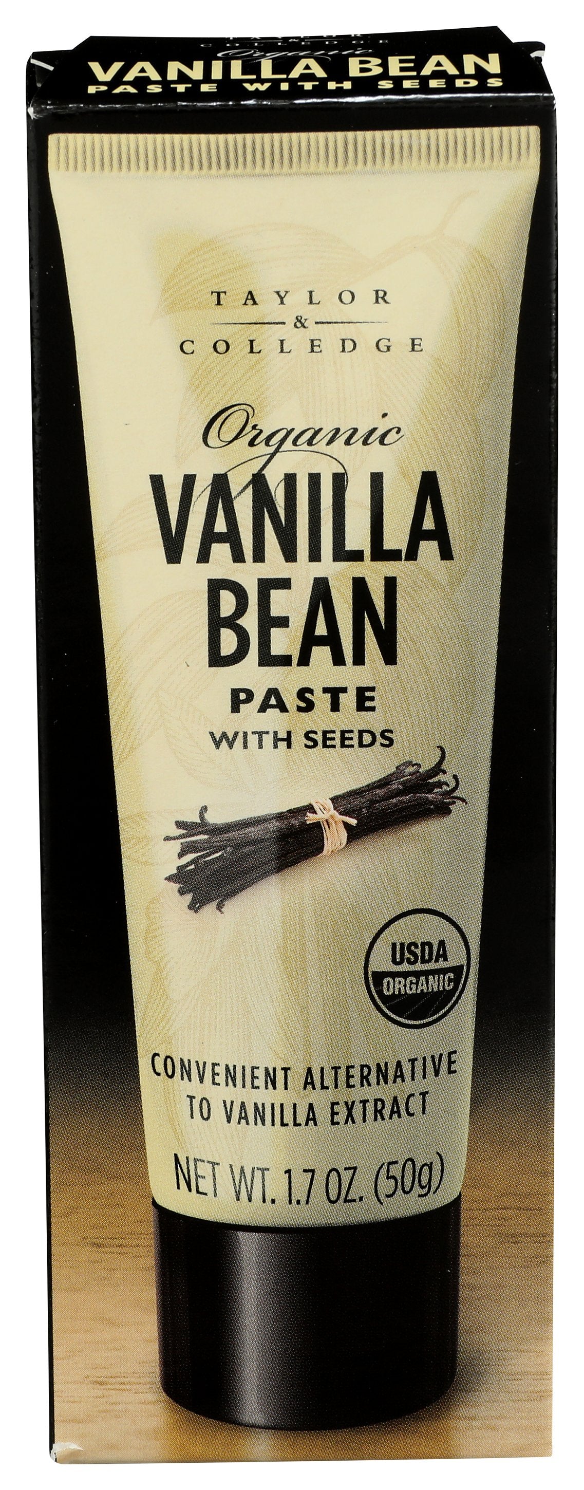 TAYLOR & COLLEDGE PASTE EXTRACT VANILLA ORG - Case of 8