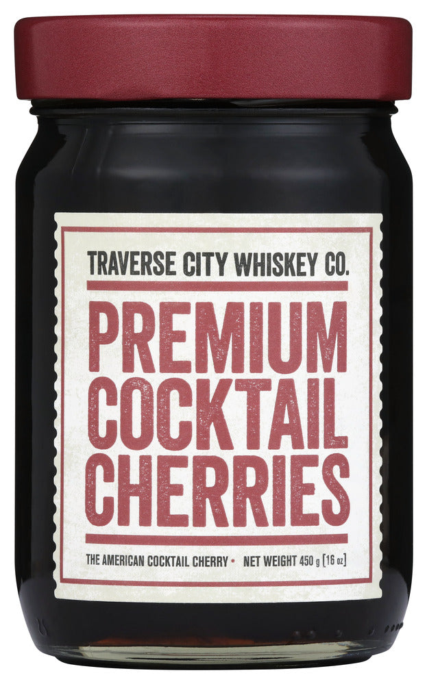 Traverse City Whisky Co. Premium Cocktail Cherries - Case of 4 - 450 gm
