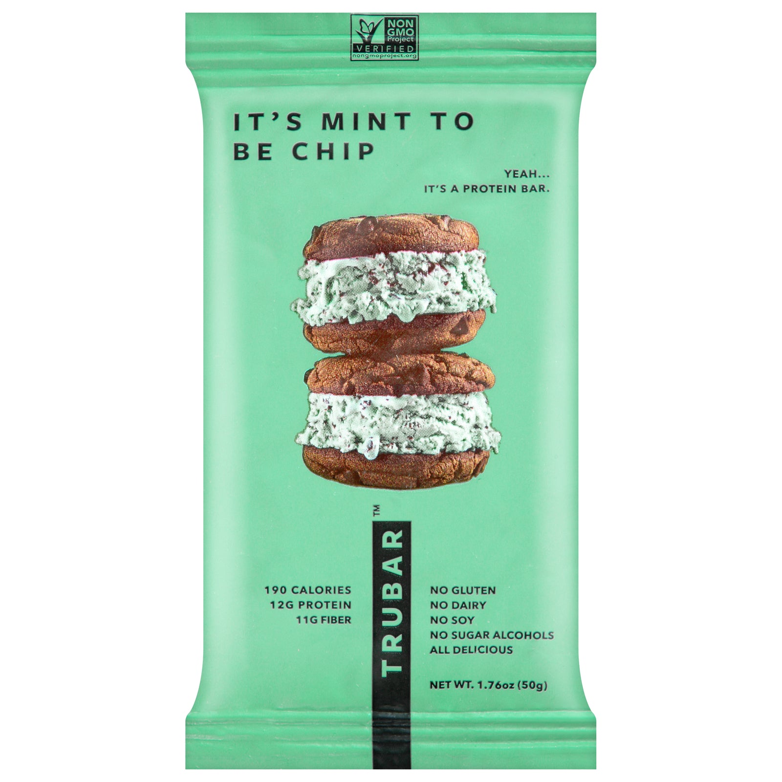 Trubar - Bar Mint Chip Protein - CS of 12-1.76 OZ