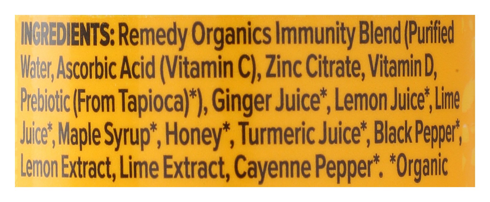 REMEDY ORGANICS SHOT HEAL IMMUNITY - Case of 12