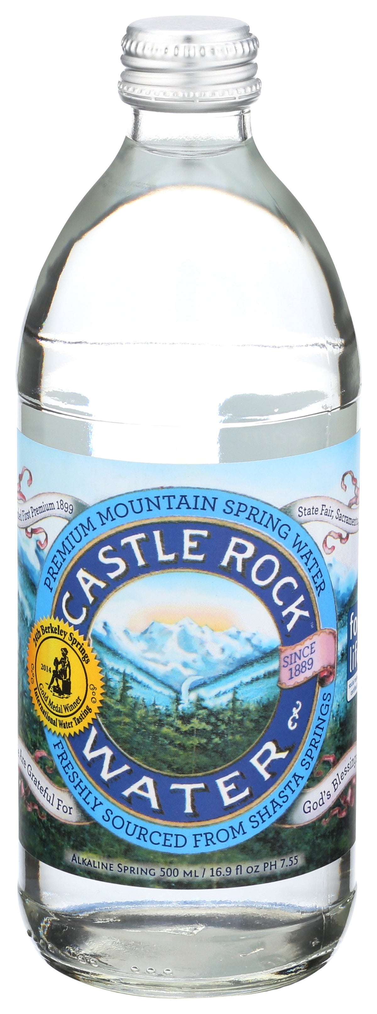 CASTLE ROCK WATER STILL - Case of 24