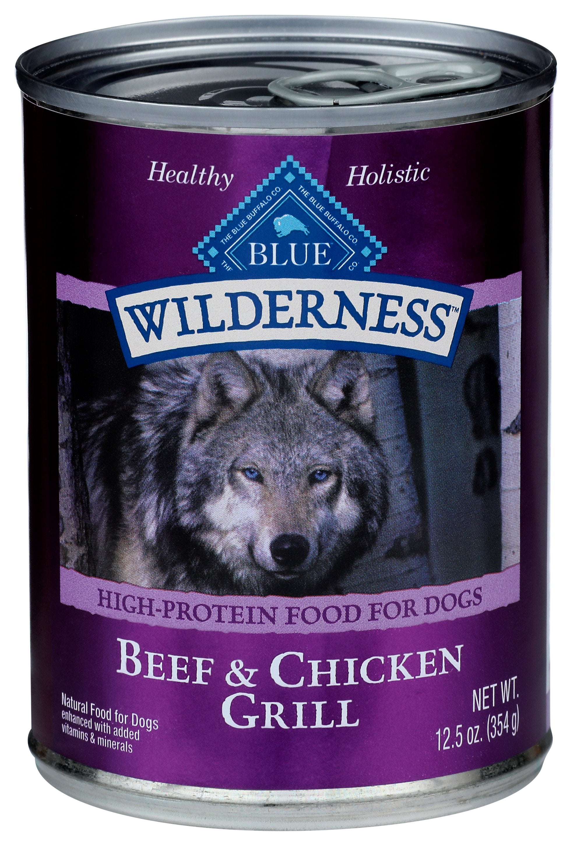 BLUE BUFFALO DOG FOOD BEEF CHKN GRLL - Case of 12
