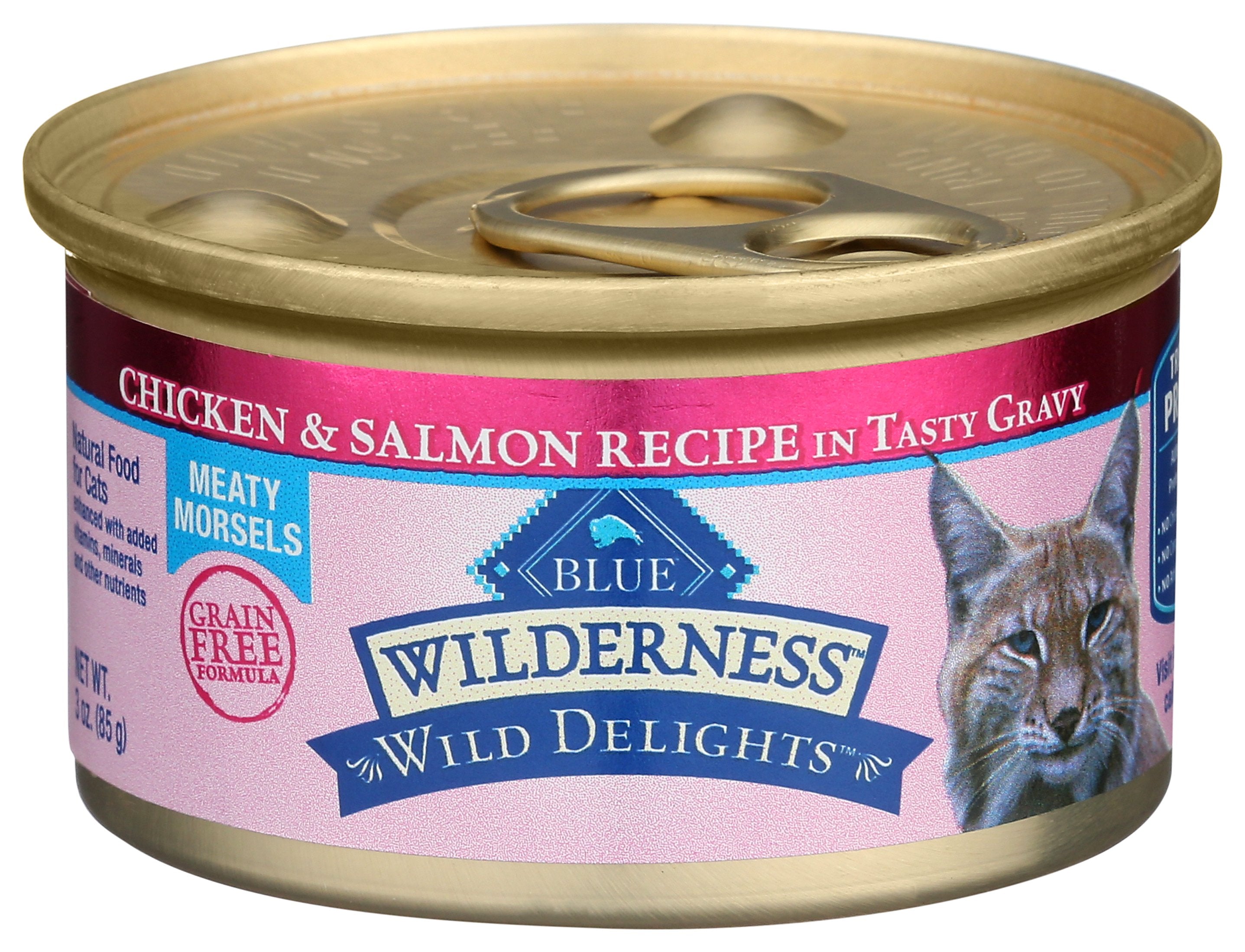 BLUE BUFFALO CAT FOOD CHKN SLMN ADLT - Case of 24