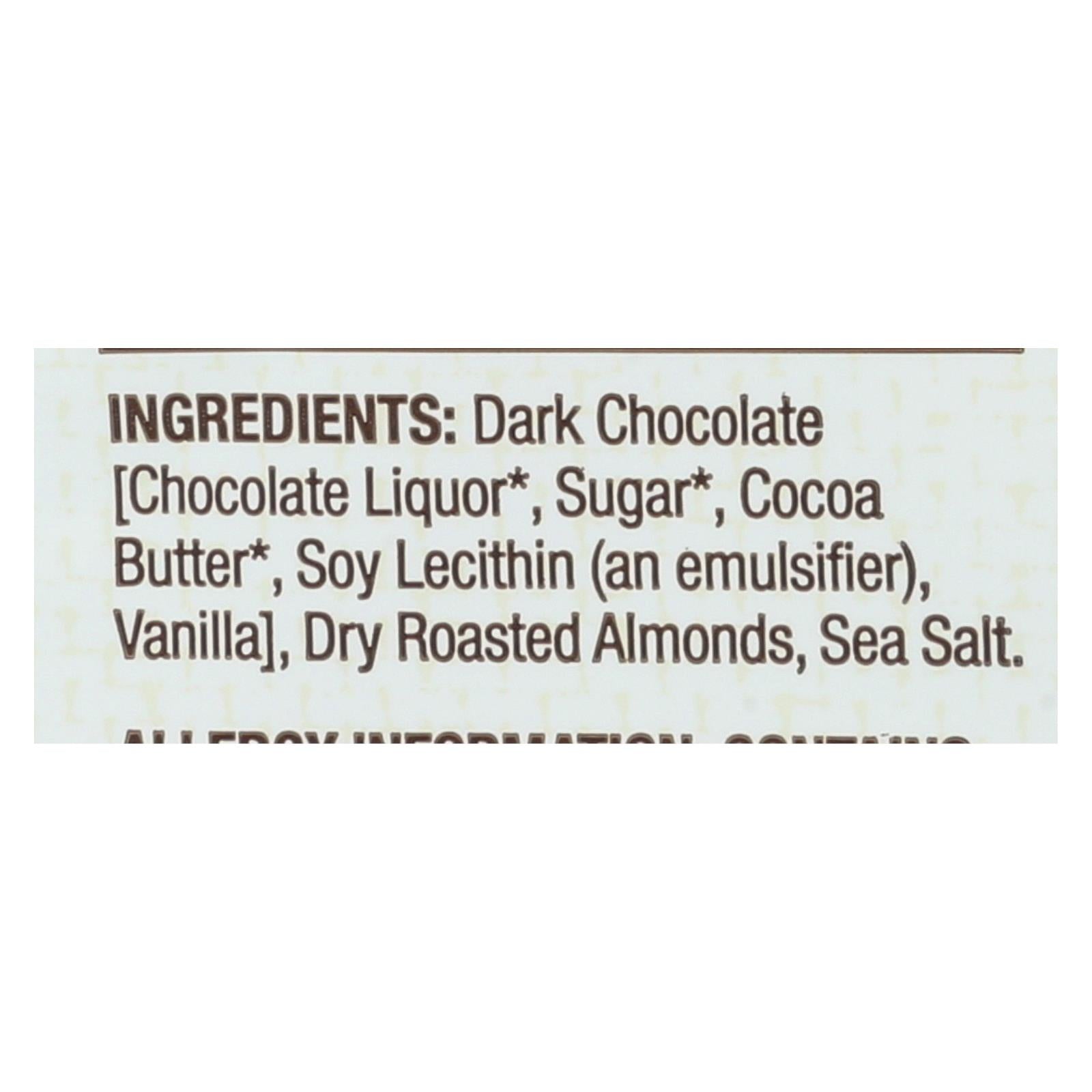 Bark Thins Bark Thins Dark Chocolate - Almond with Sea Salt - Case of 12 - 4.7 oz.