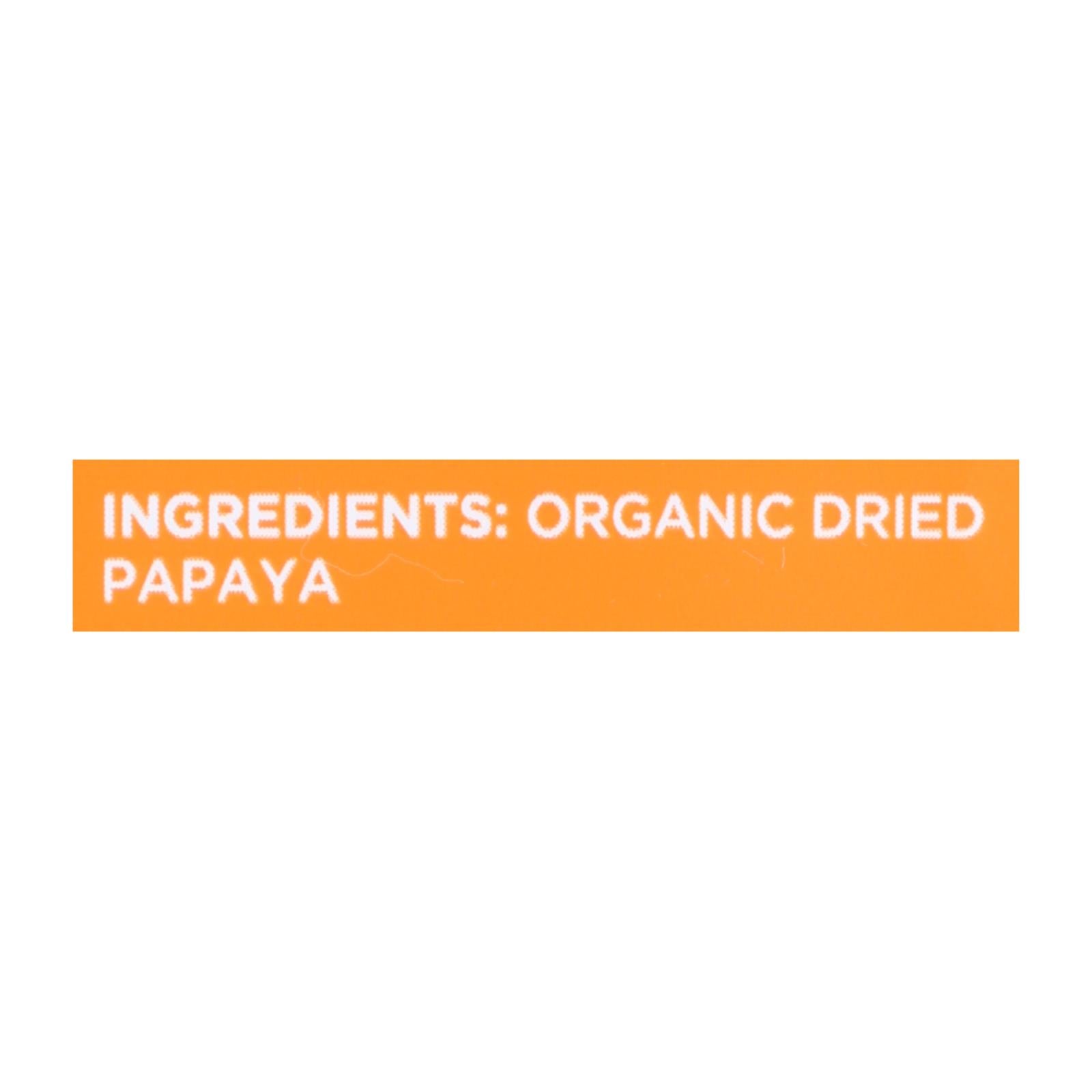 Mavuno Harvest Organic Dried Fruits - Papaya - Case Of 6 - 2 Oz.