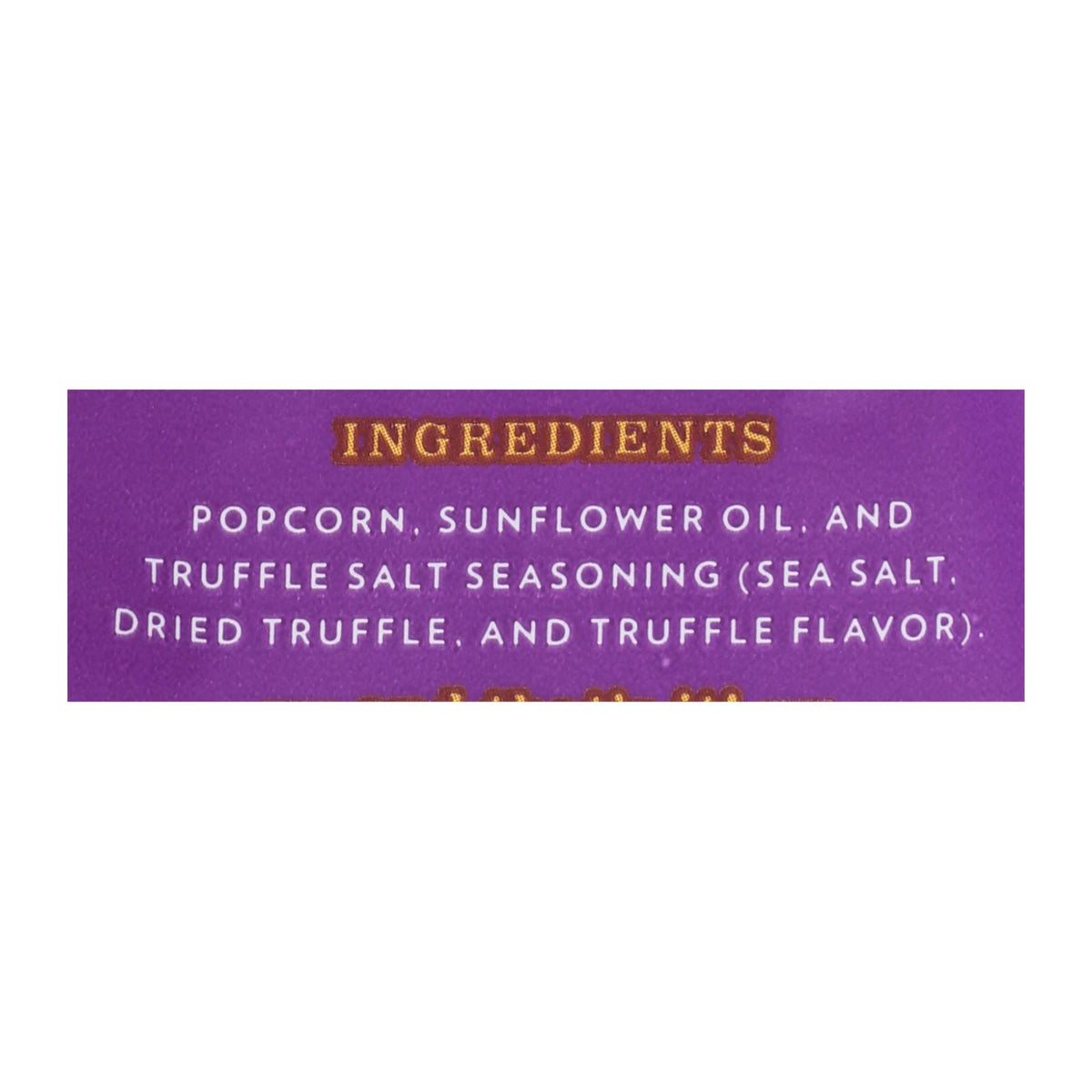 Live Love Pop Truffle Salt Delicious Gourmet Popcorn - Case of 24 - 1.0 OZ