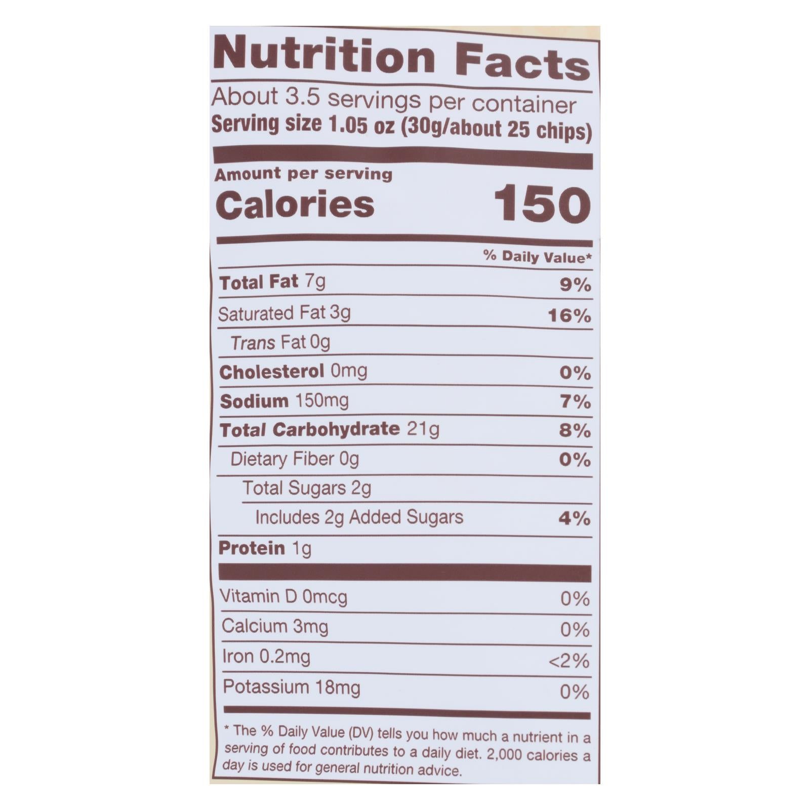 Dang - Sticky Rice Chips - Original - Case Of 12 - 3.50 Oz