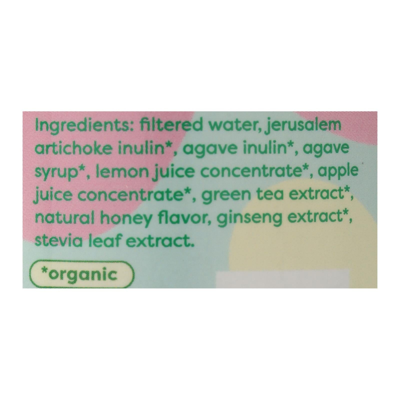 Halfday - Tonic Green Tea Honey Gnsng - Case of 12-12 FZ