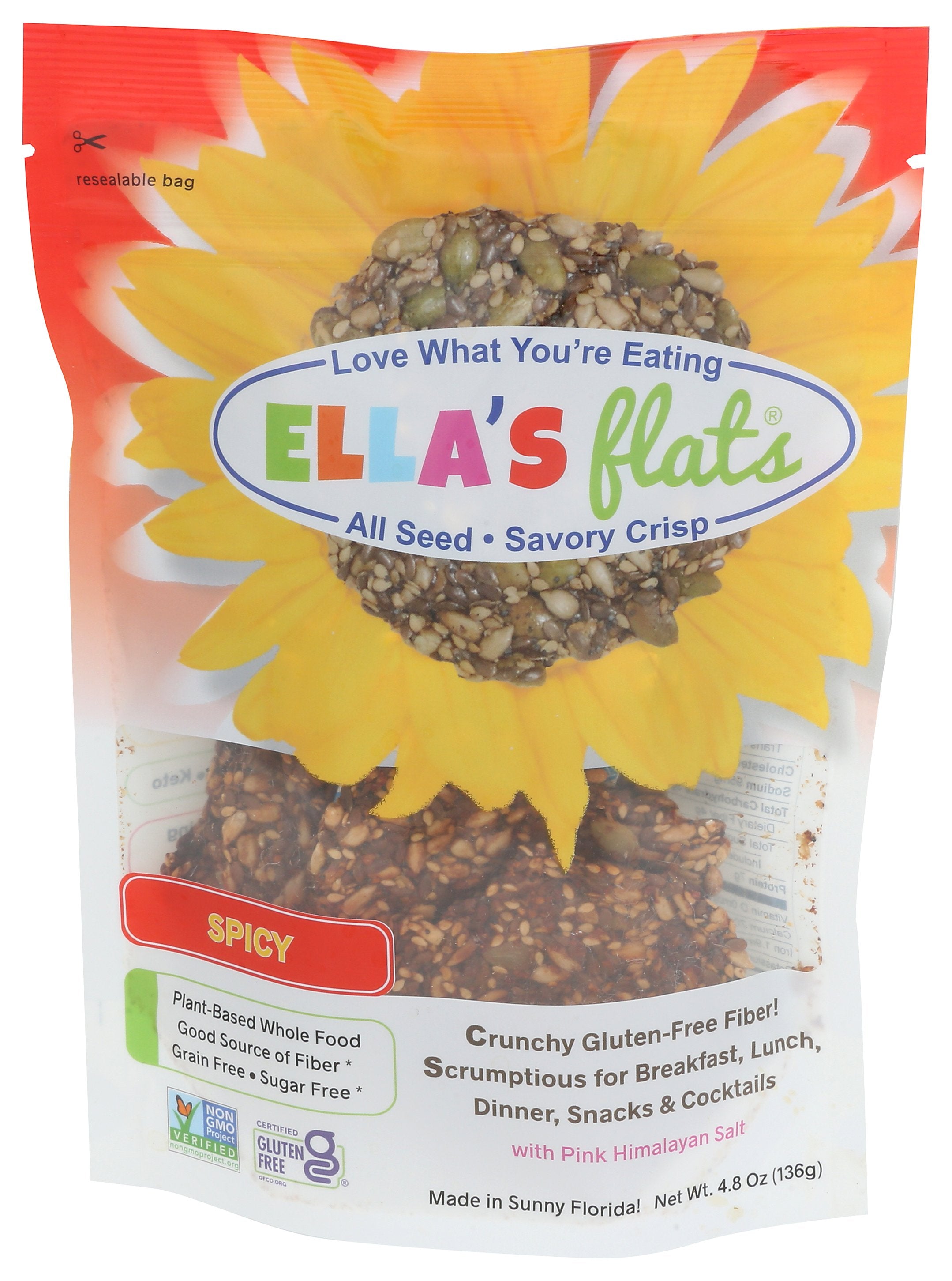 ELLAS FLATS CRACKER ELLAS FLATS SPCY - Case of 6