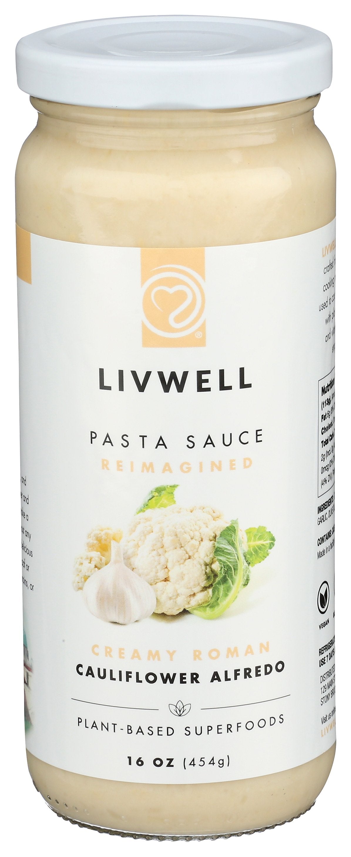 LIVWELL FOODS SAUCE PASTA ALF CAUL GRL - Case of 6