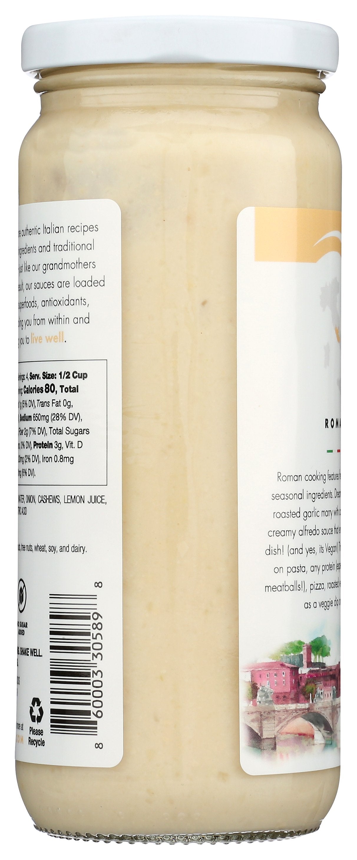 LIVWELL FOODS SAUCE PASTA ALF CAUL GRL - Case of 6