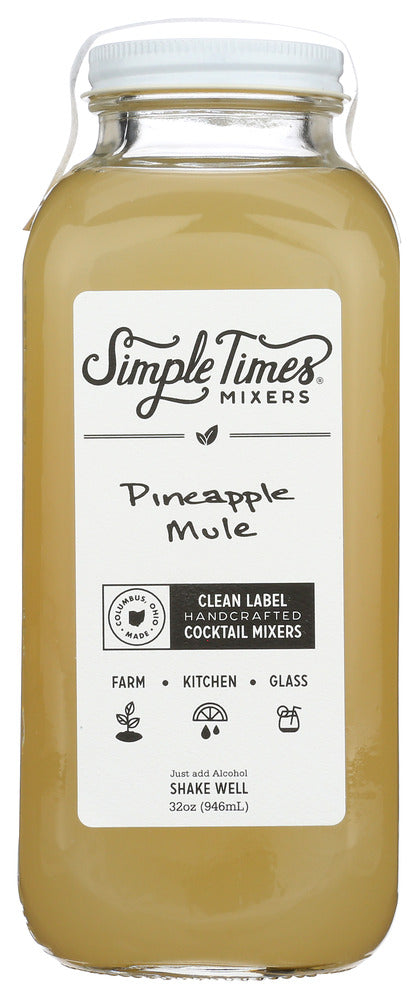 Simple Times Mixers Pinaaplle Mule - Case of 6 - 32 fl oz.