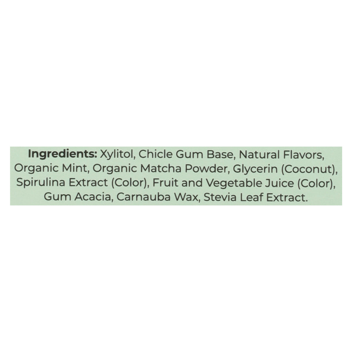 Refresh Gum - Gum Garden Mint - Case of 12-12 Count