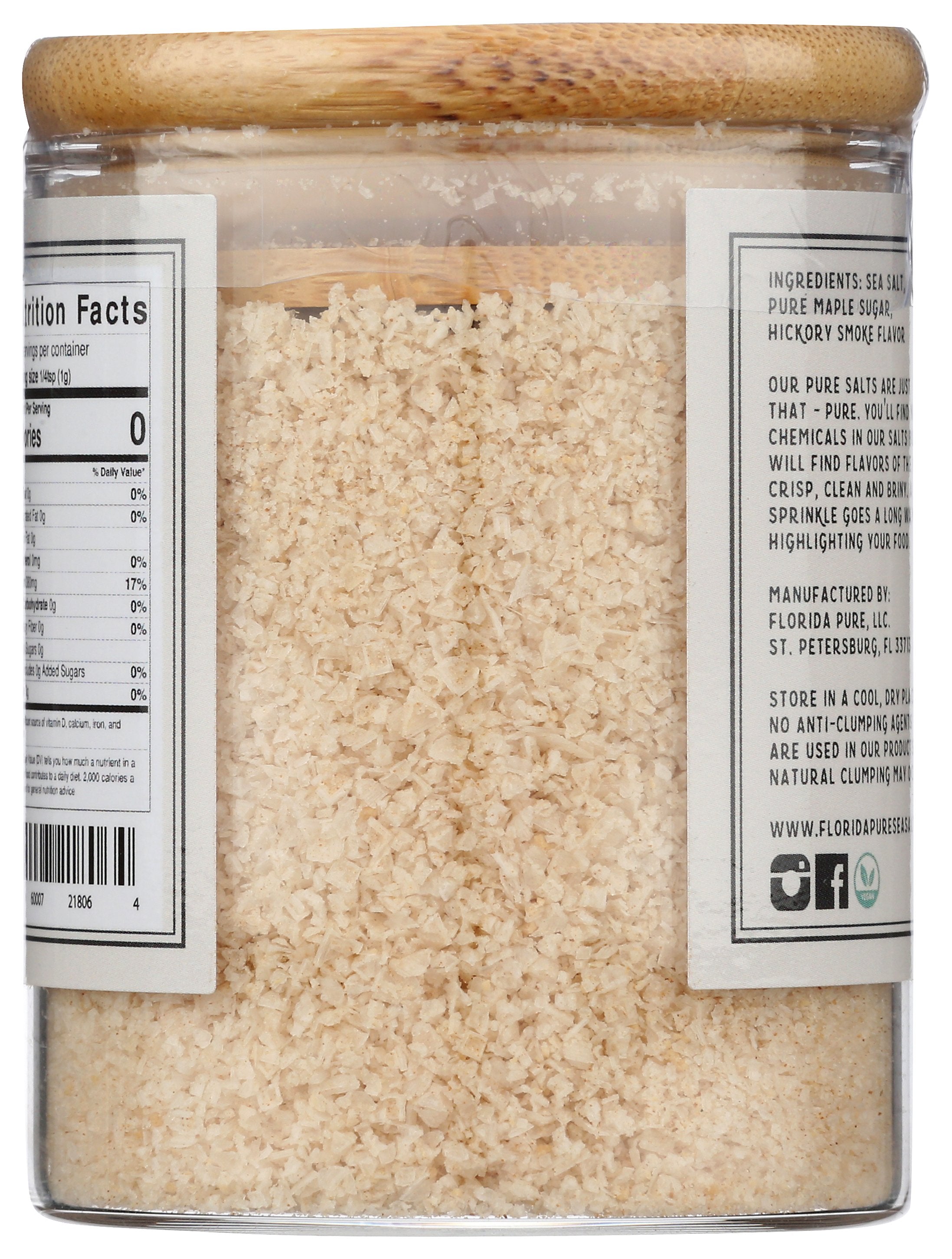 FLORIDA PURE SEA SALT MPL BACN INFUSD - Case of 6