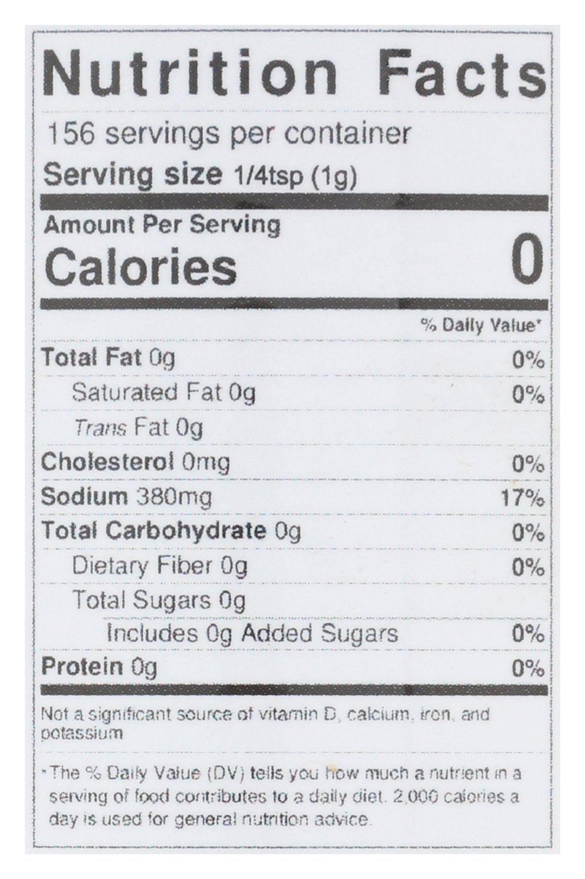 FLORIDA PURE SEA SALT PURE - Case of 6