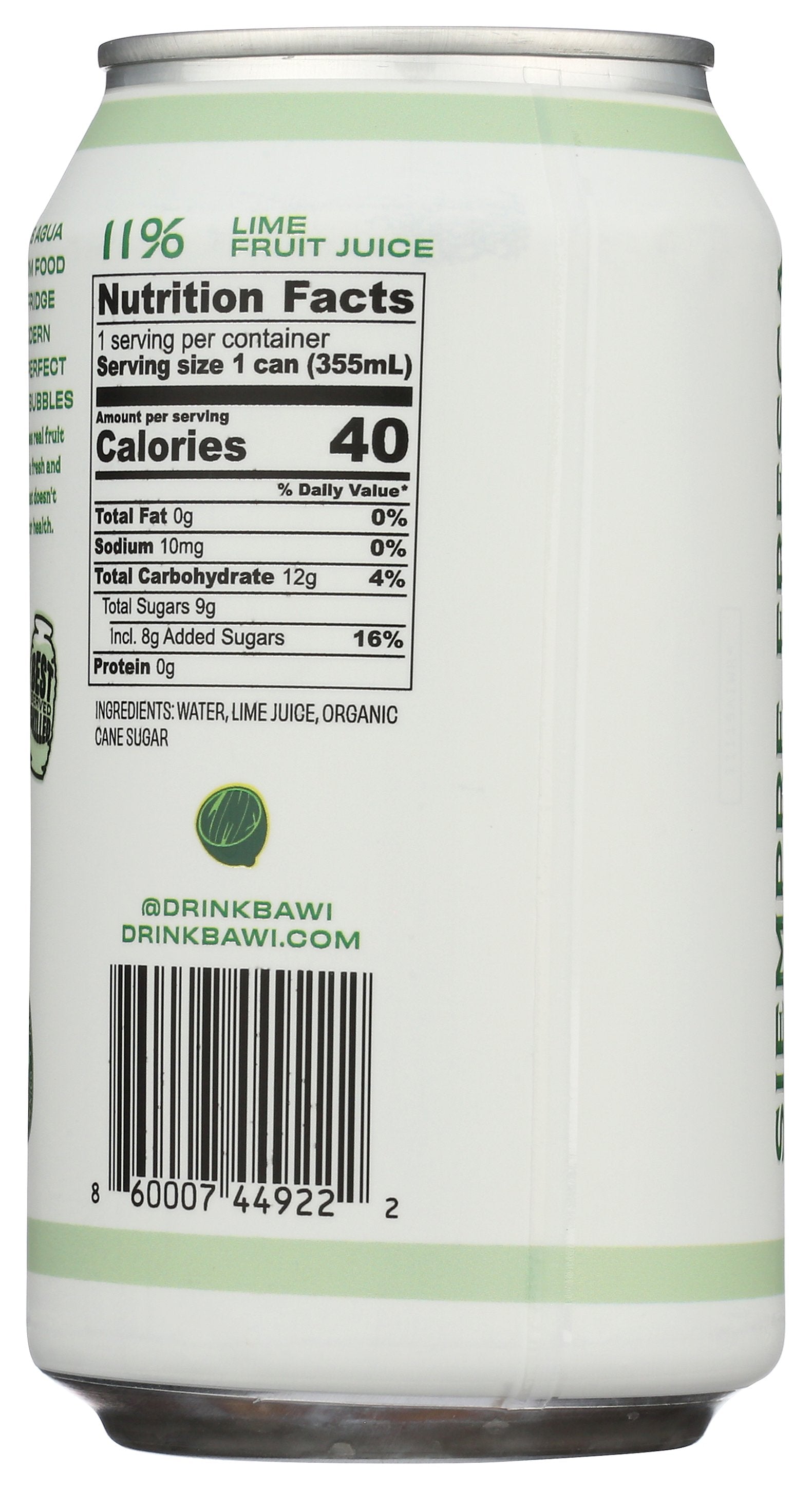BAWI AGUA FRESCA AGUA FRESCA SPRK LIME - Case of 12
