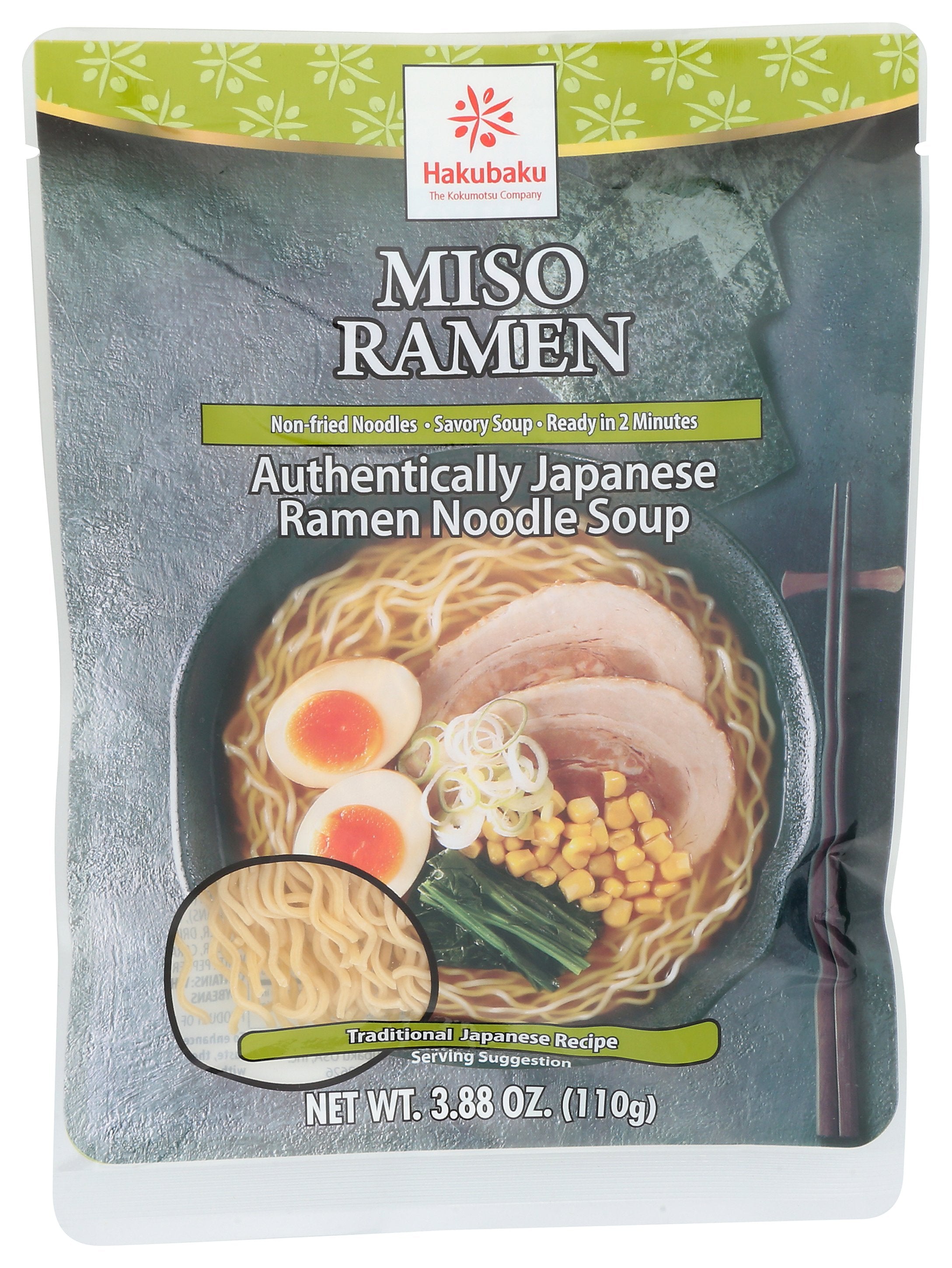 HAKUBAKU RAMEN MISO JAPAN - Case of 12