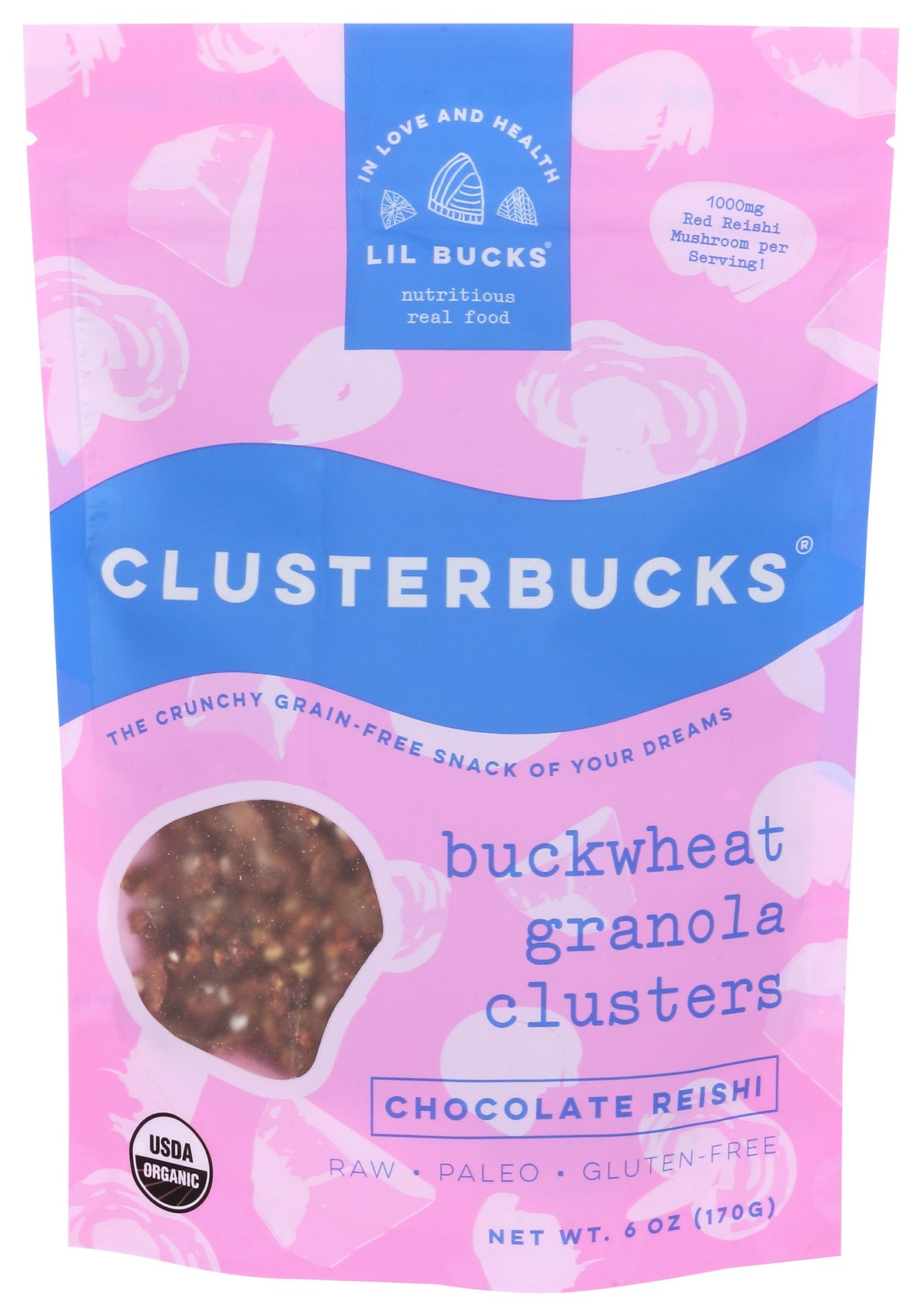 LIL BUCKS CLSTBCKS CHOC SEA SALT - Case of 6