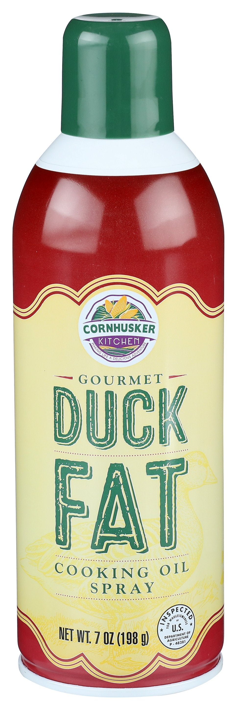 CORNHUSKER KITCHEN SPRAY COOKNG OIL DUCK FAT - Case of 6