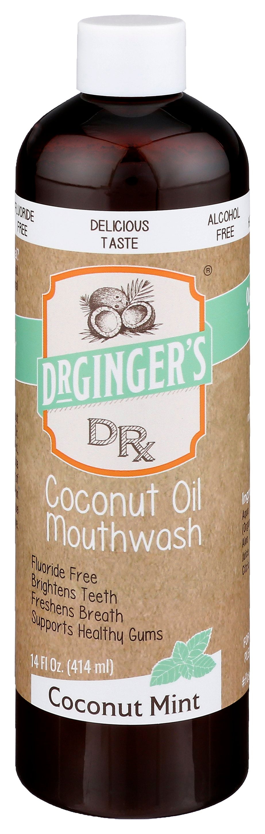 DR GINGERS HEALTHCARE PRO MOUTHWASH COCONUT O
