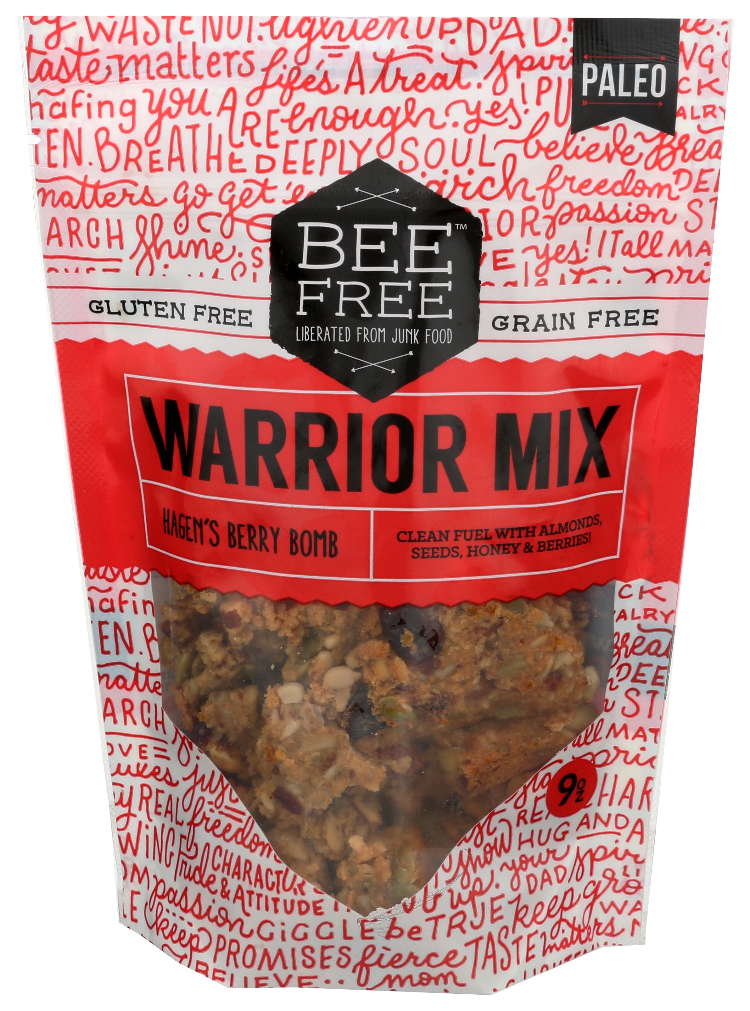 BEEFREE GRANOLA HAGENS BERRY BOMB - Case of 6