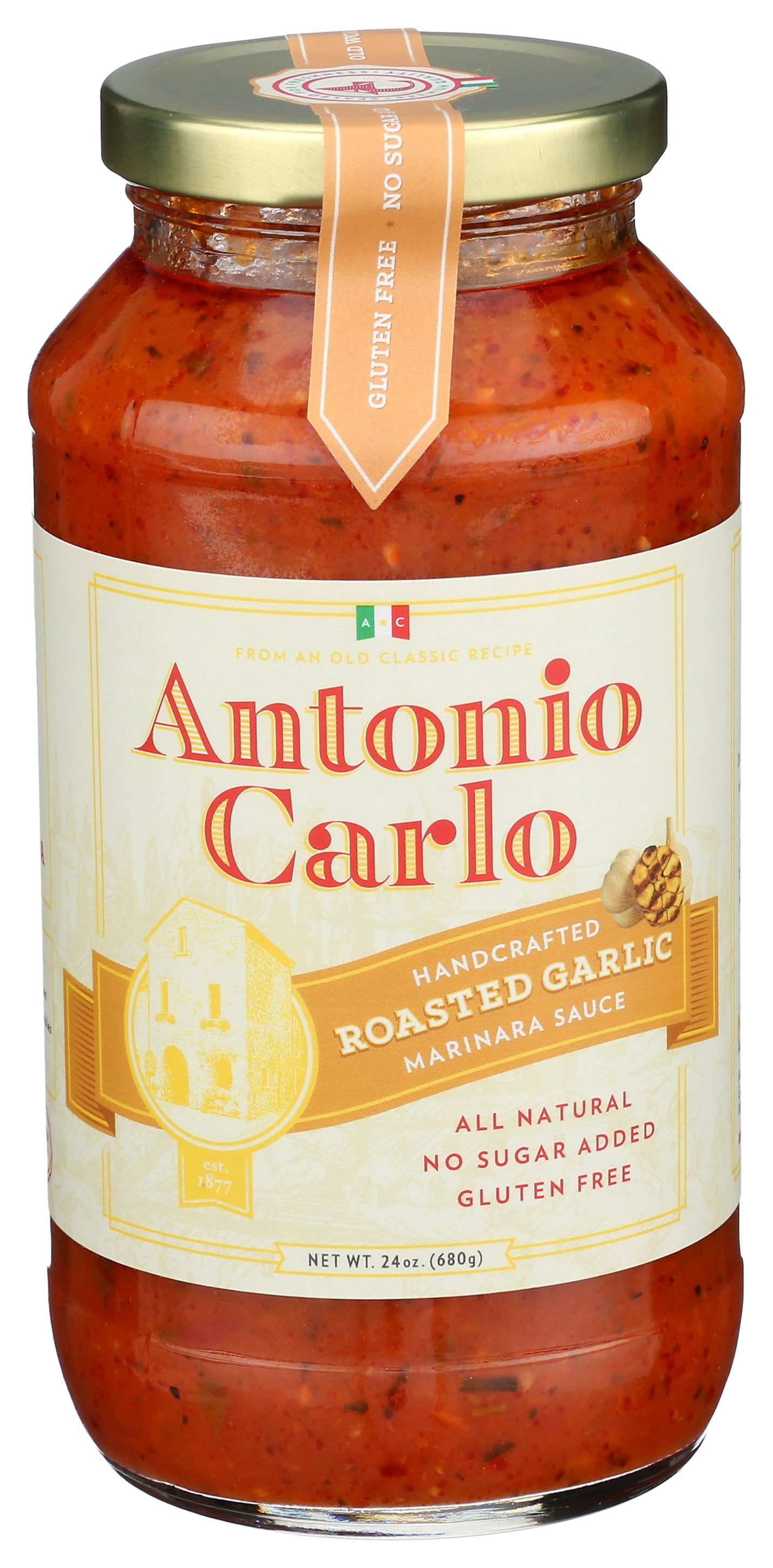 ANTONIO CARLO GOURMET SAU SAUCE ROASTED GARLI - Case of 6