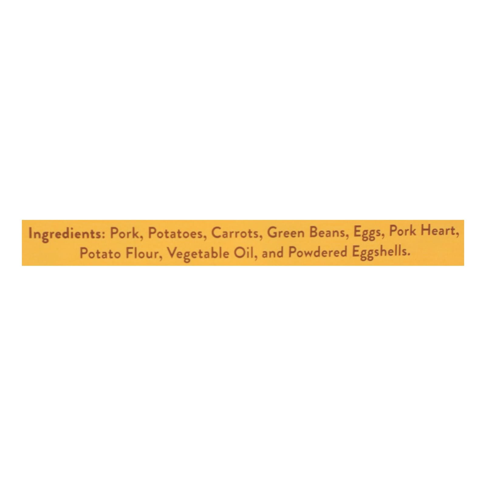 Portland Pet Food Company - Dog Meal Hmstyl Pork Pot - Case of 8-9 OZ