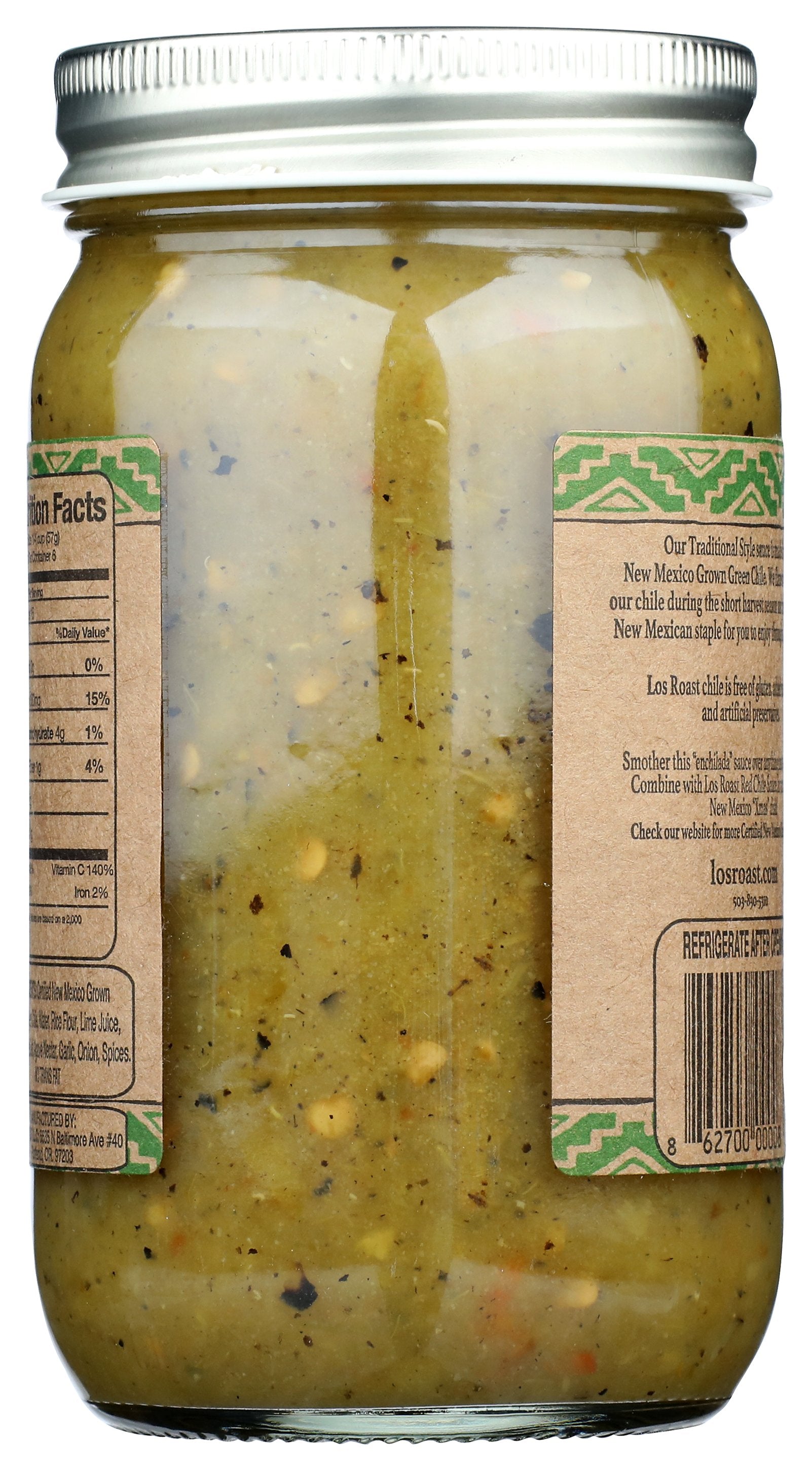 LOS ROAST SAUCE CHLE GRN TRDNAL NM - Case of 6