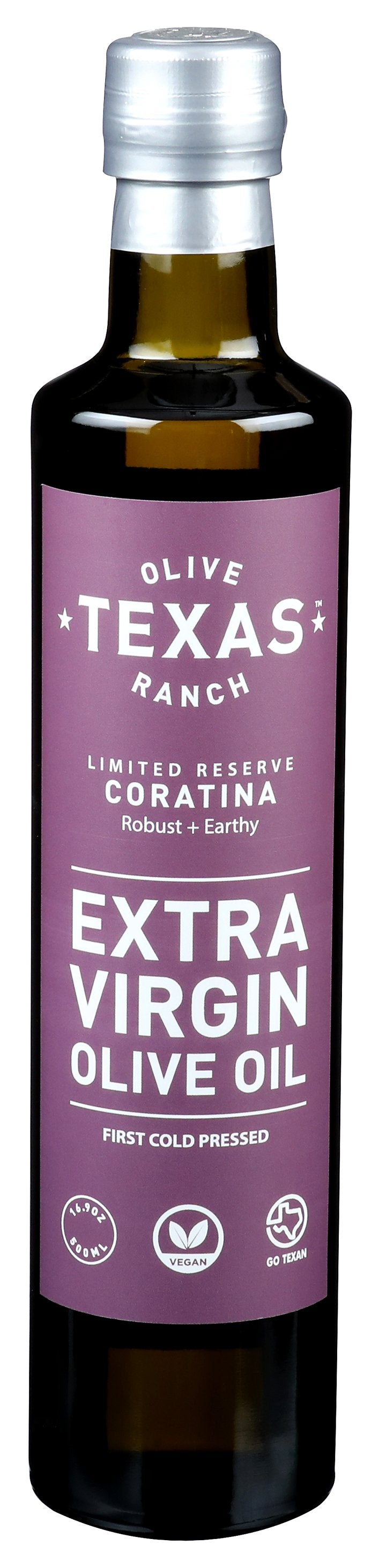 TEXAS OLIVE RANCH OIL OLIVE CORATINA - Case of 12