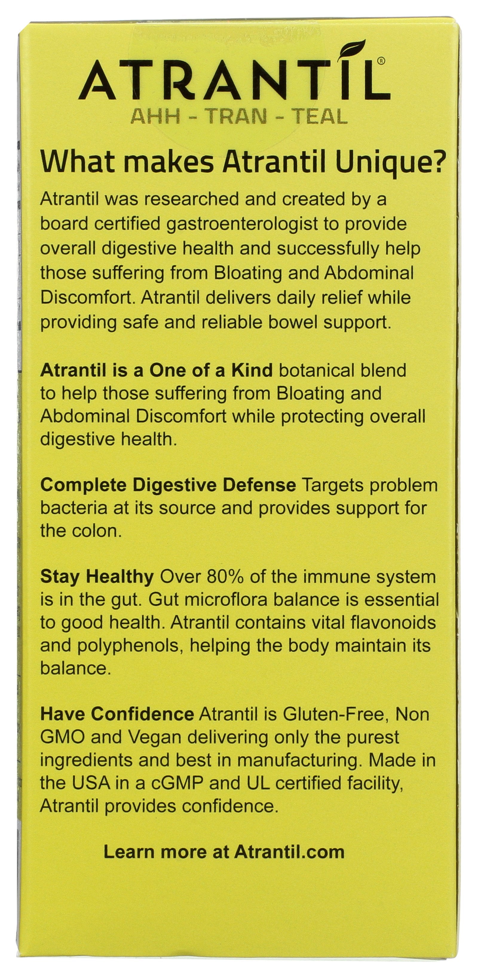 ATRANTIL DIGESTIVE SPPLMNT BOTTLE