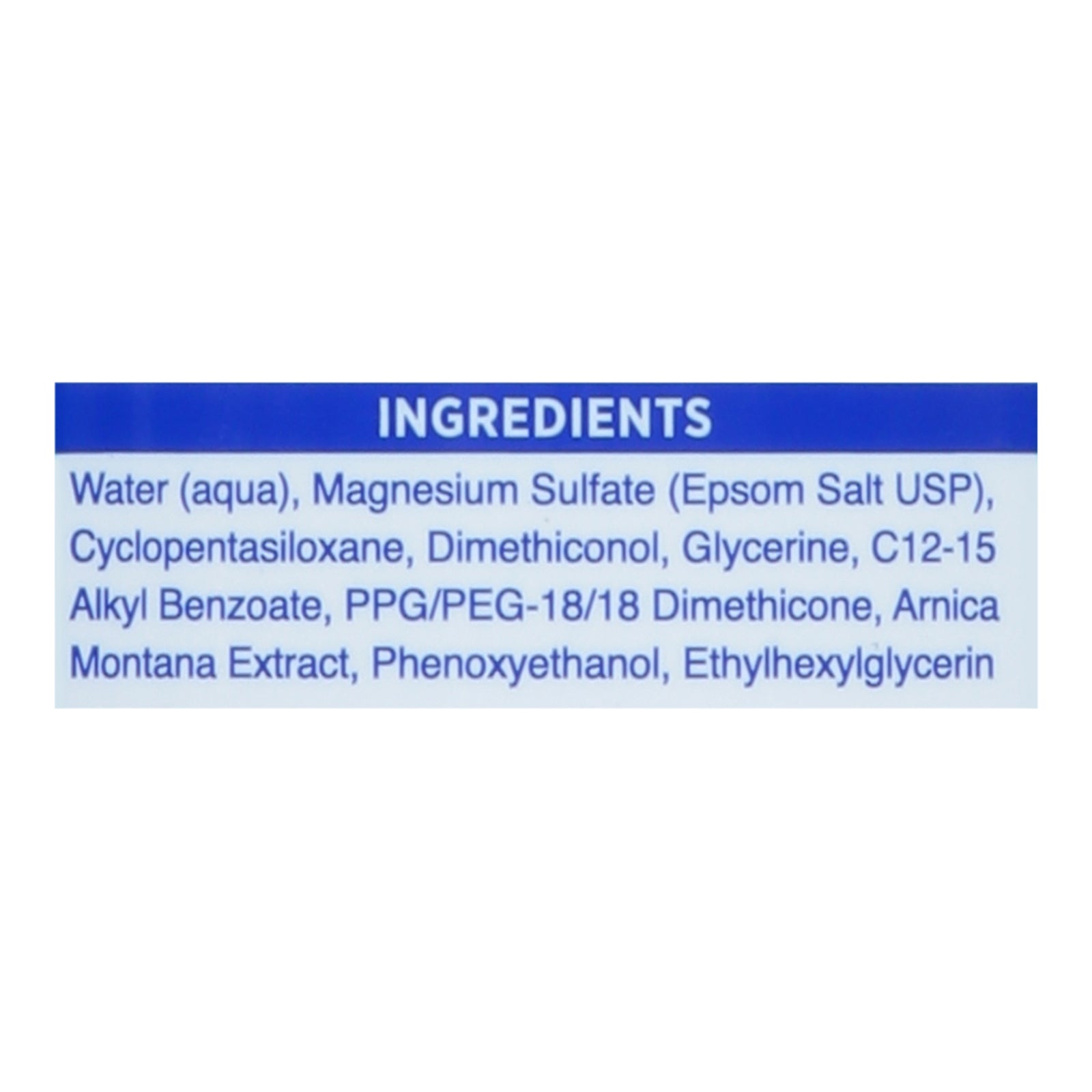 Epsom Salt - Muscle Recovery Lotion - 1 Each-8 ounces