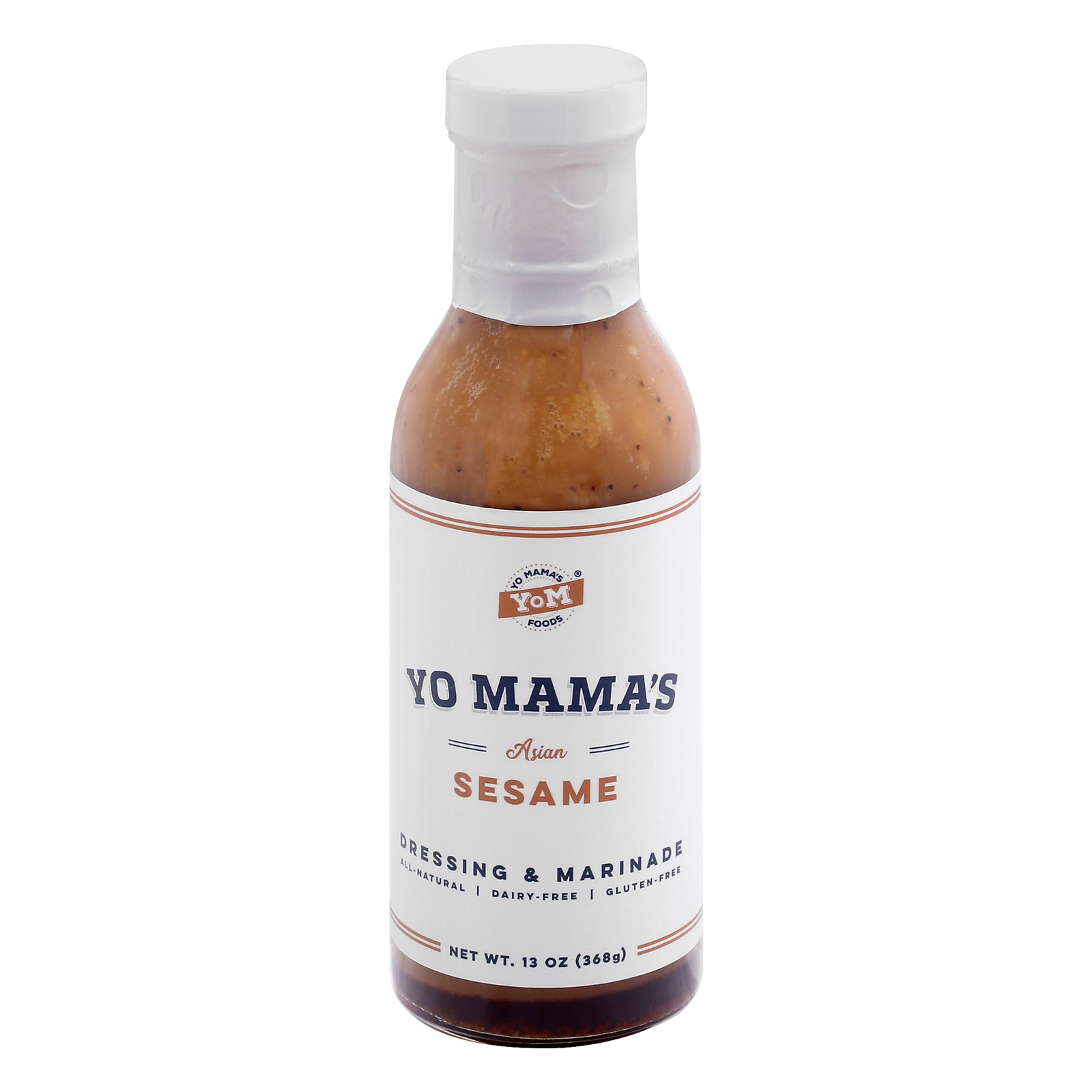 Yo Mama's Foods - Dressing Asian Sesame - CS of 6-13 OZ