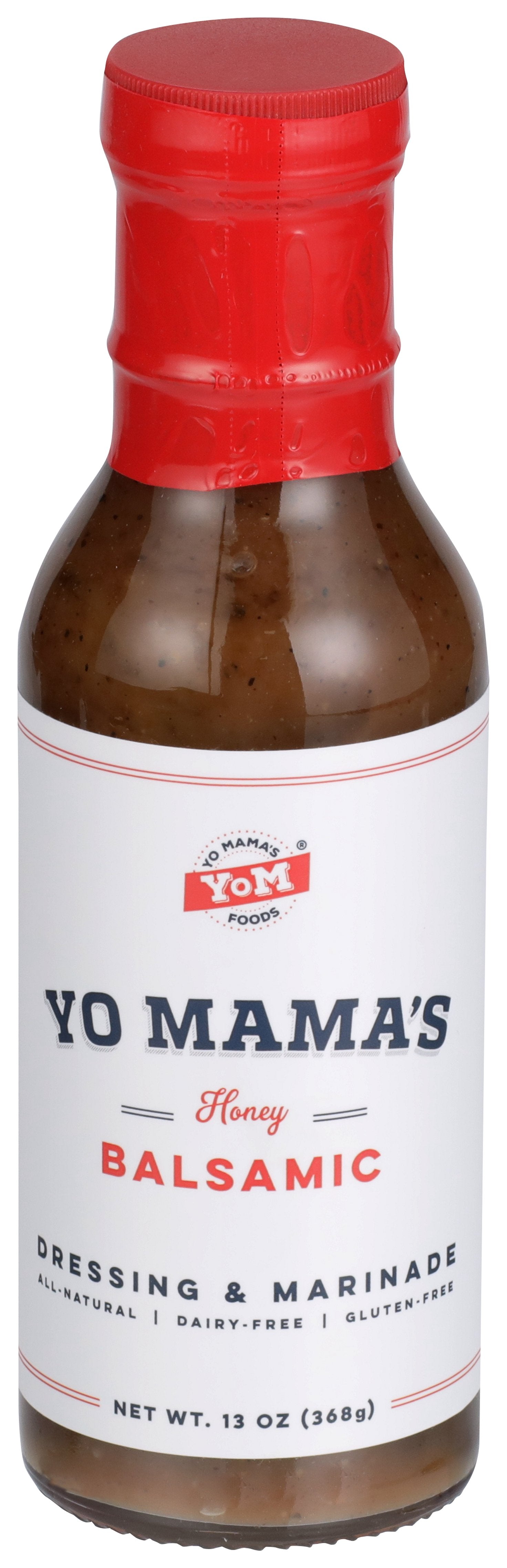 YO MAMAS FOODS DRESSING HONEY BALSAMIC - Case of 6