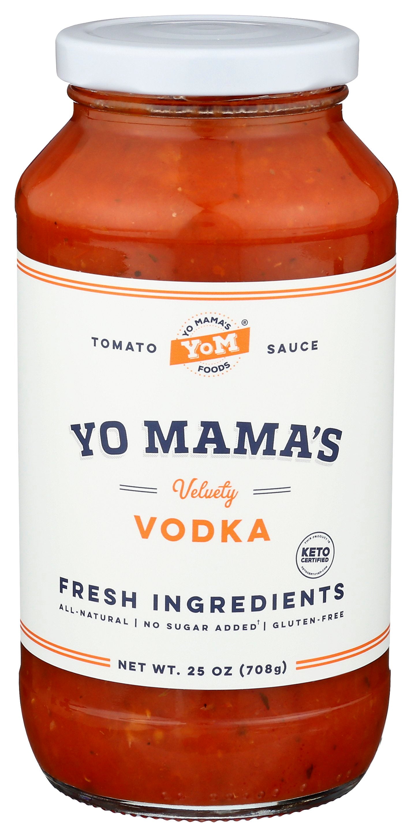 YO MAMAS FOODS SAUCE PASTA VODKA TOMATO - Case of 6