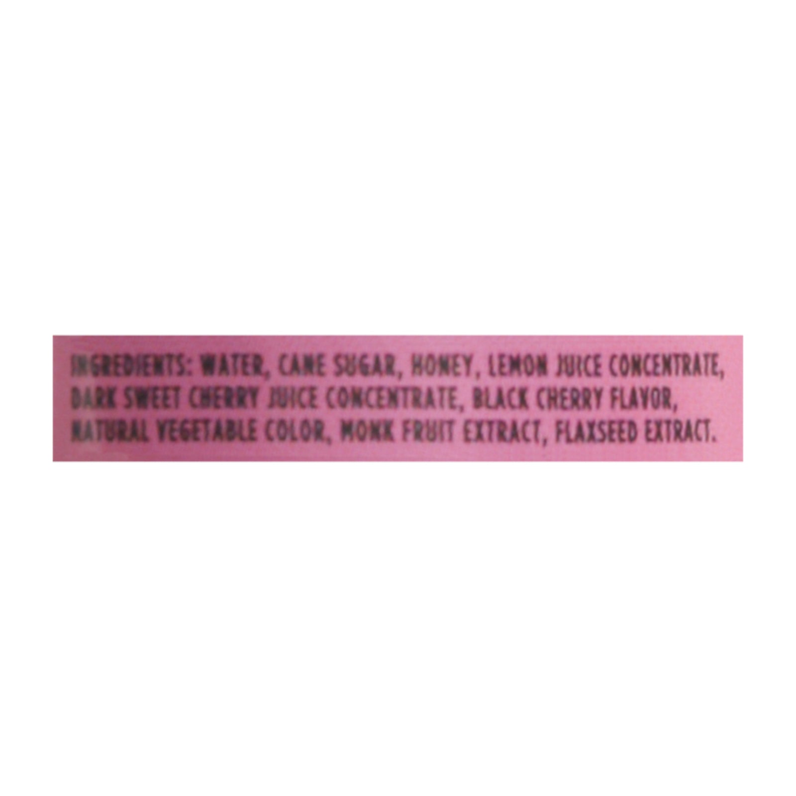 Me And The Bees Lemonade - Lemonade Black Cherry - Case Of 12-12 Fz