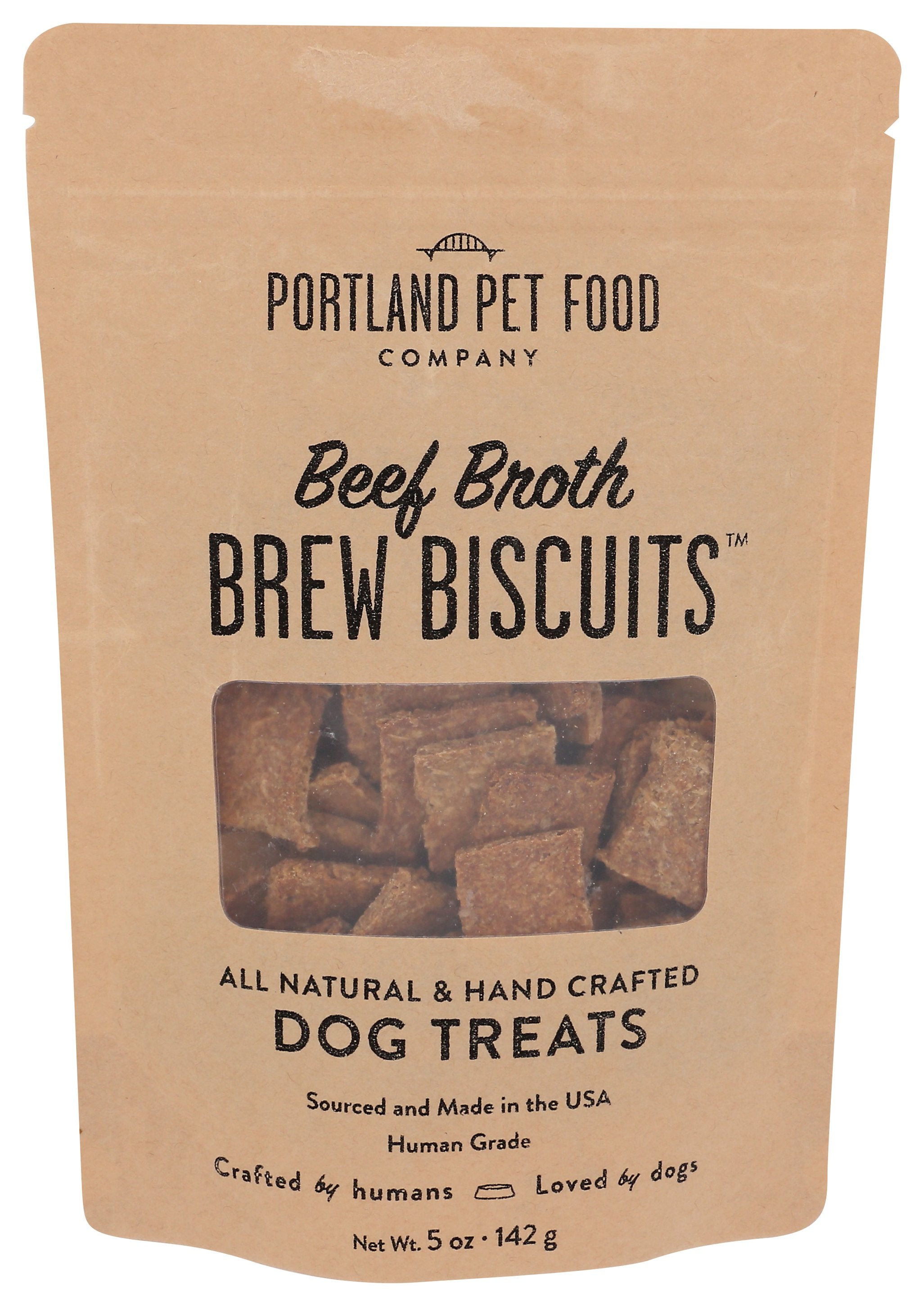 PORTLAND PET FOOD COMPANY BISCUIT DOG BEEF BR - Case of 6