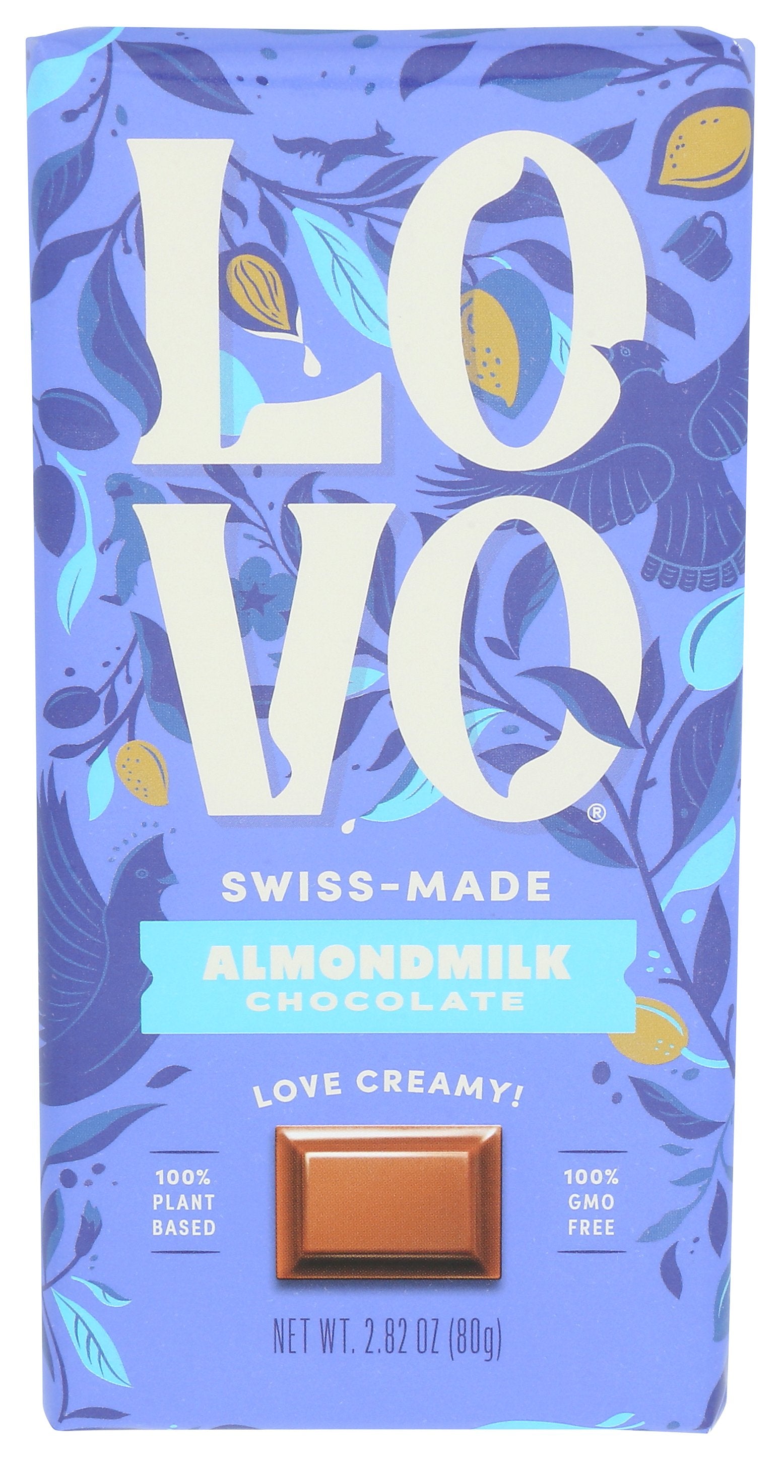 LOVO BAR CHOC ALMONDMILK - Case of 12