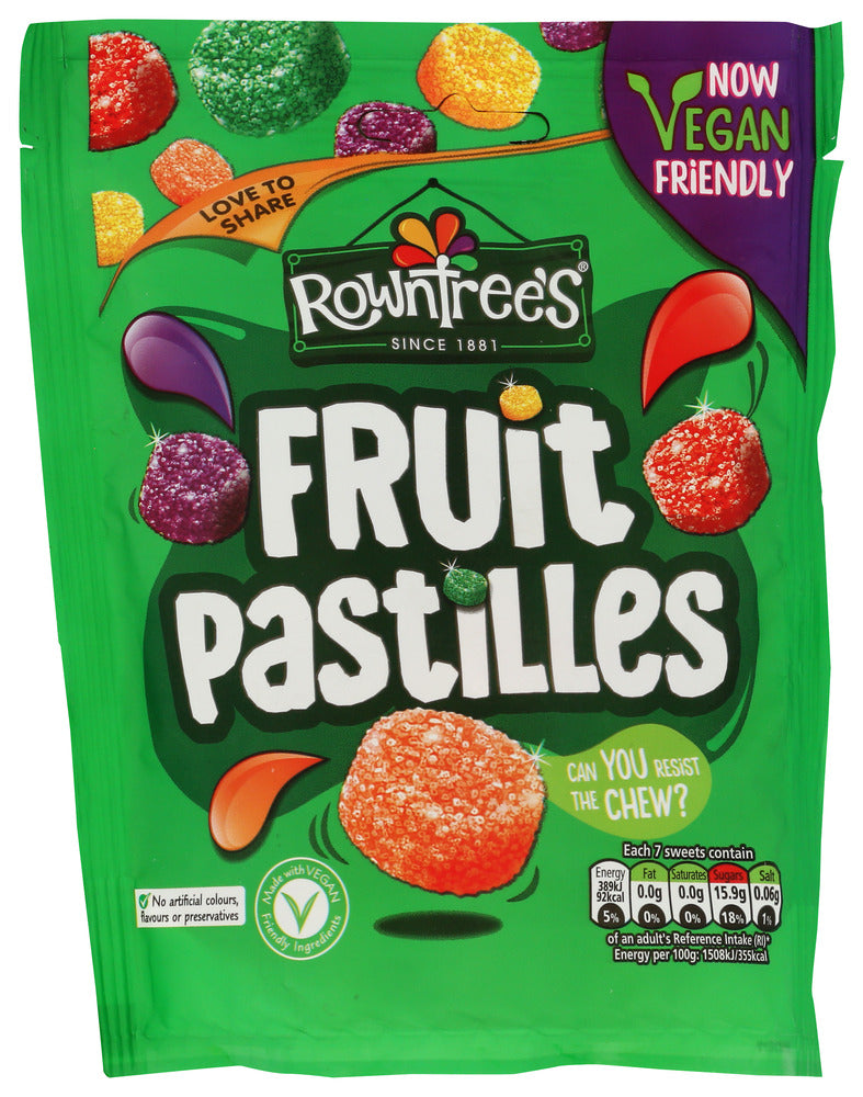 Nestle Fruit Pastilles Pouch - Case of 10 - 5.4 oz