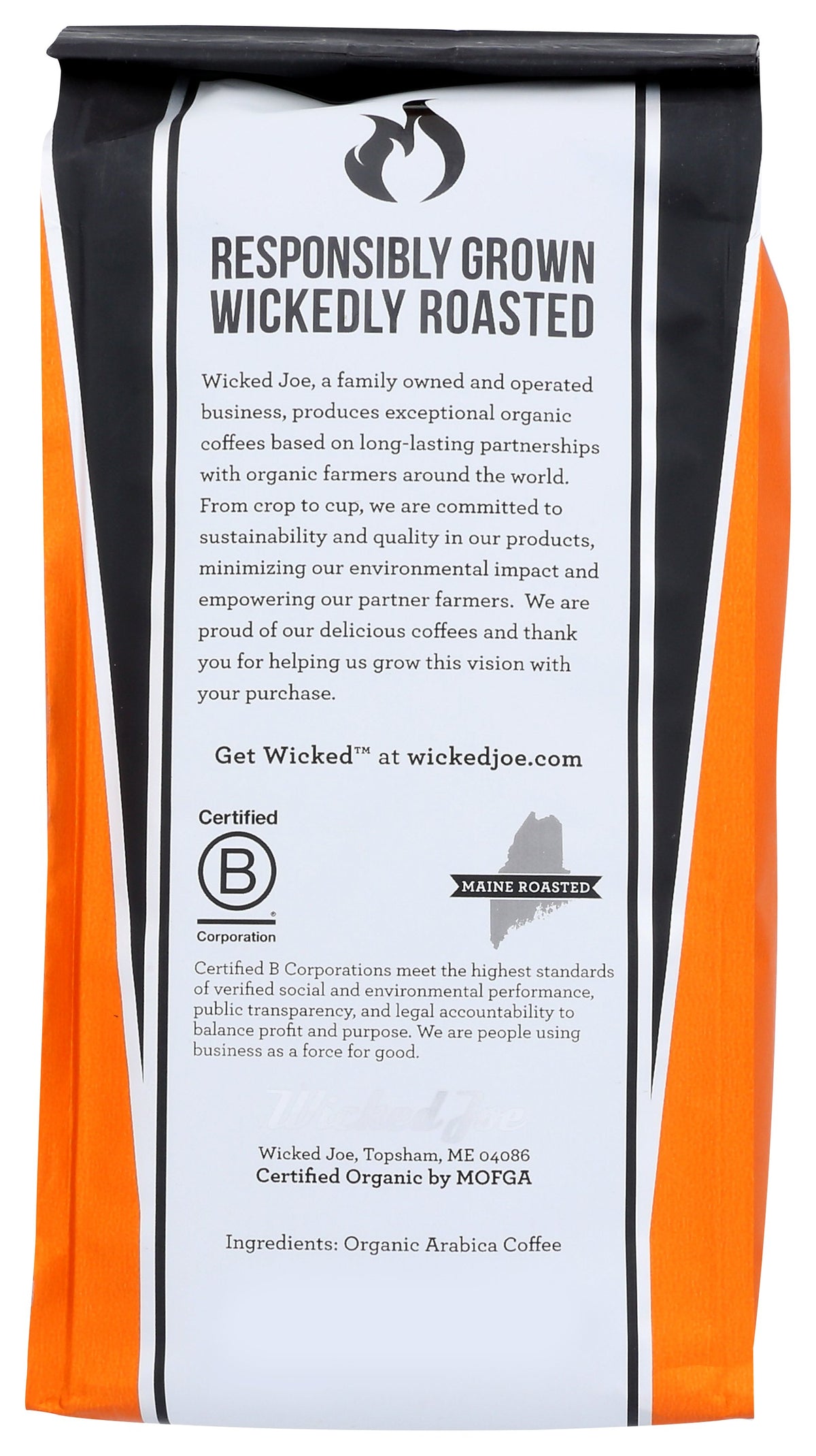 WICKED JOE COFFEE COFFEE GROUND DECAF D RST - Case of 6