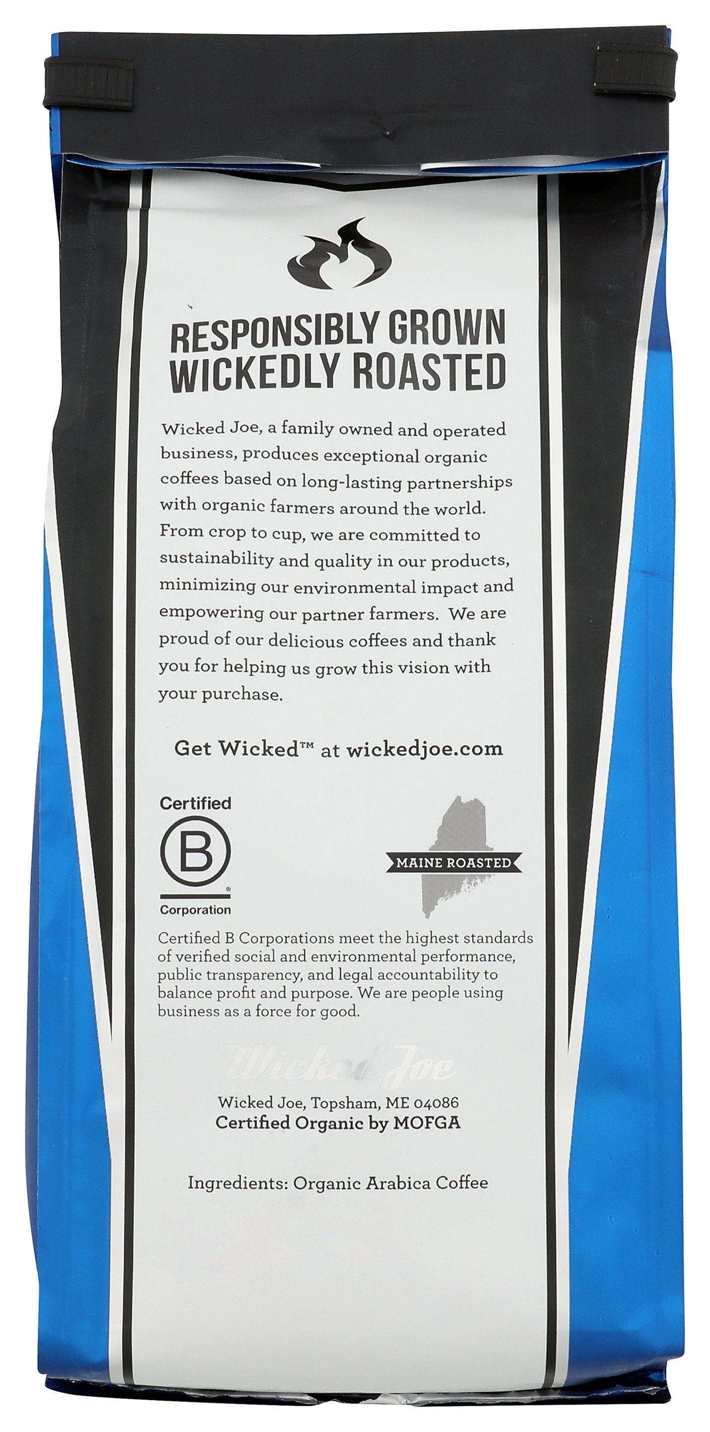 WICKED JOE COFFEE COFFEE BIG HOUSE GROUND - Case of 6
